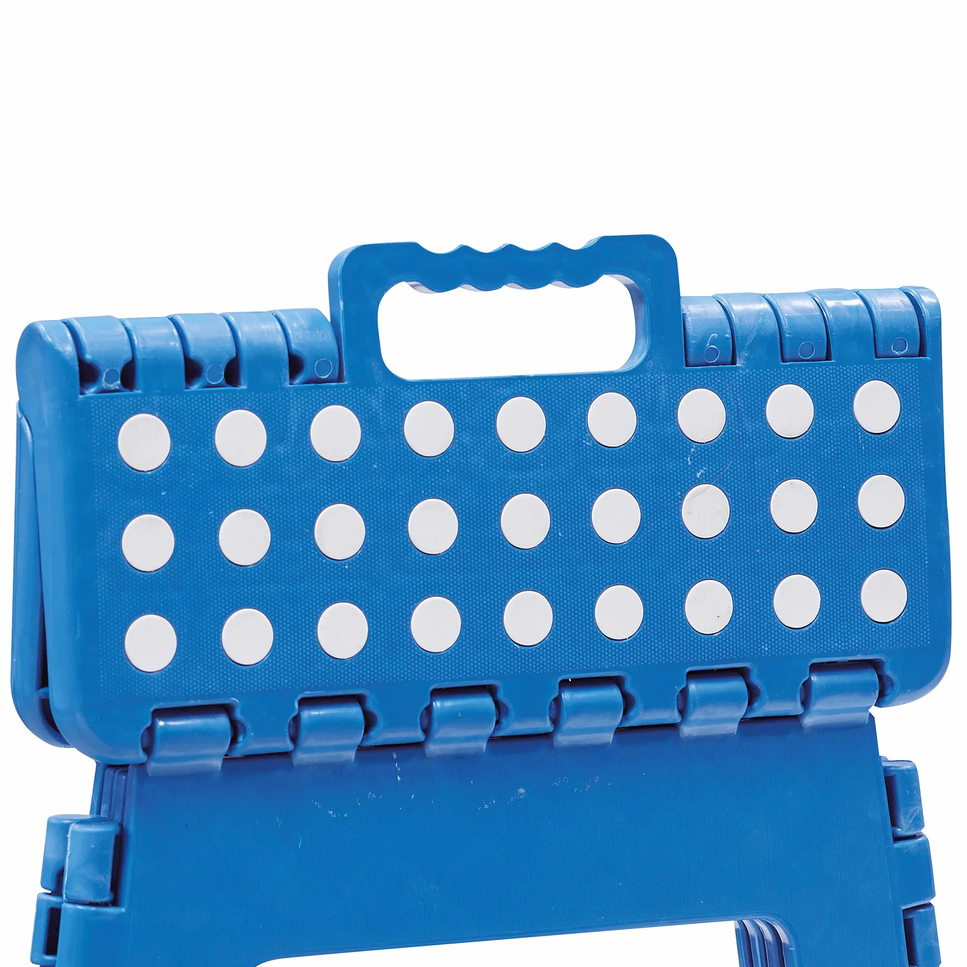 Arregui Taburete Plegable de Cocina, Escalera Pequeña, Azul, 27 cm Altura