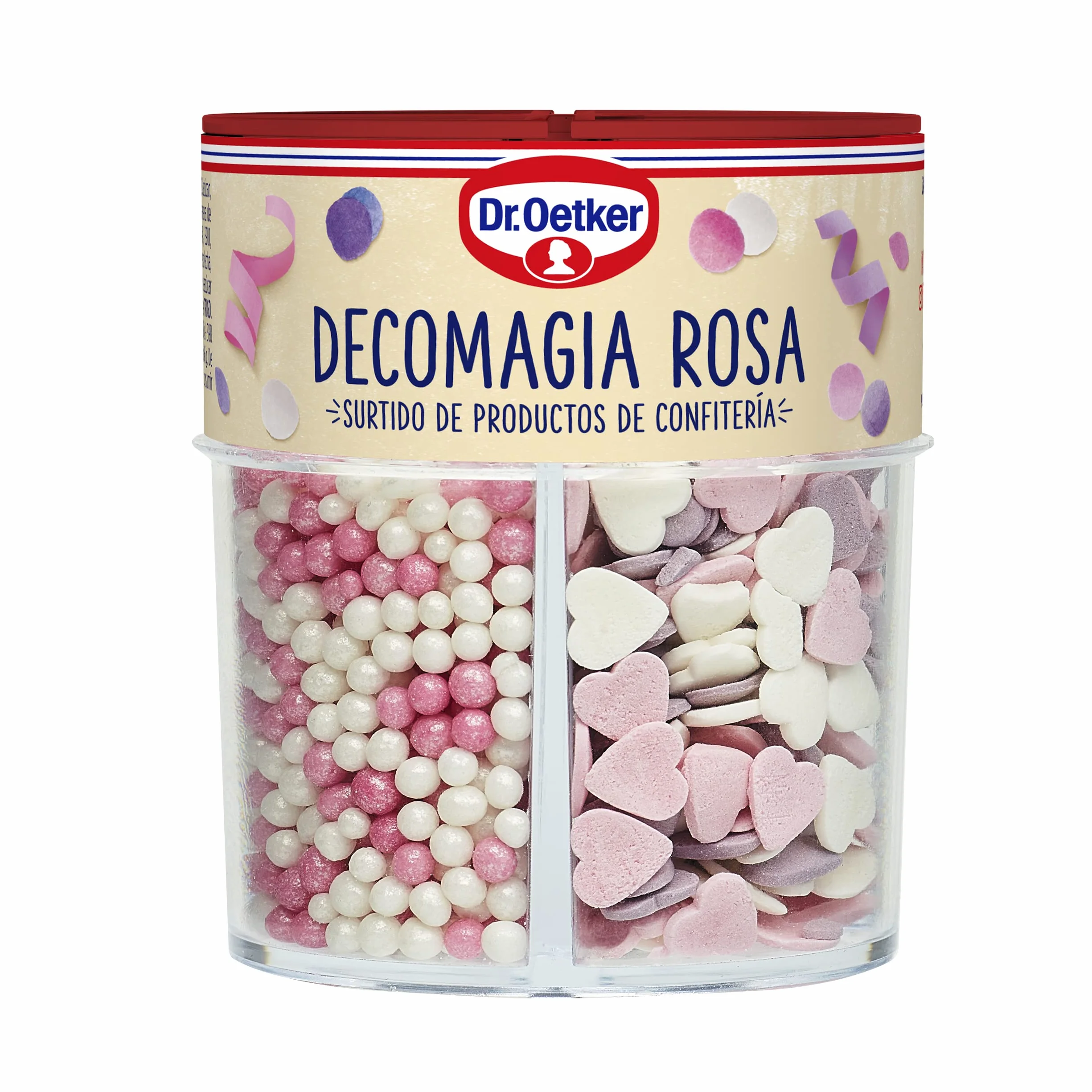 Dr. Oetker Decomagia Rosa Surtidos, 84 Gramo