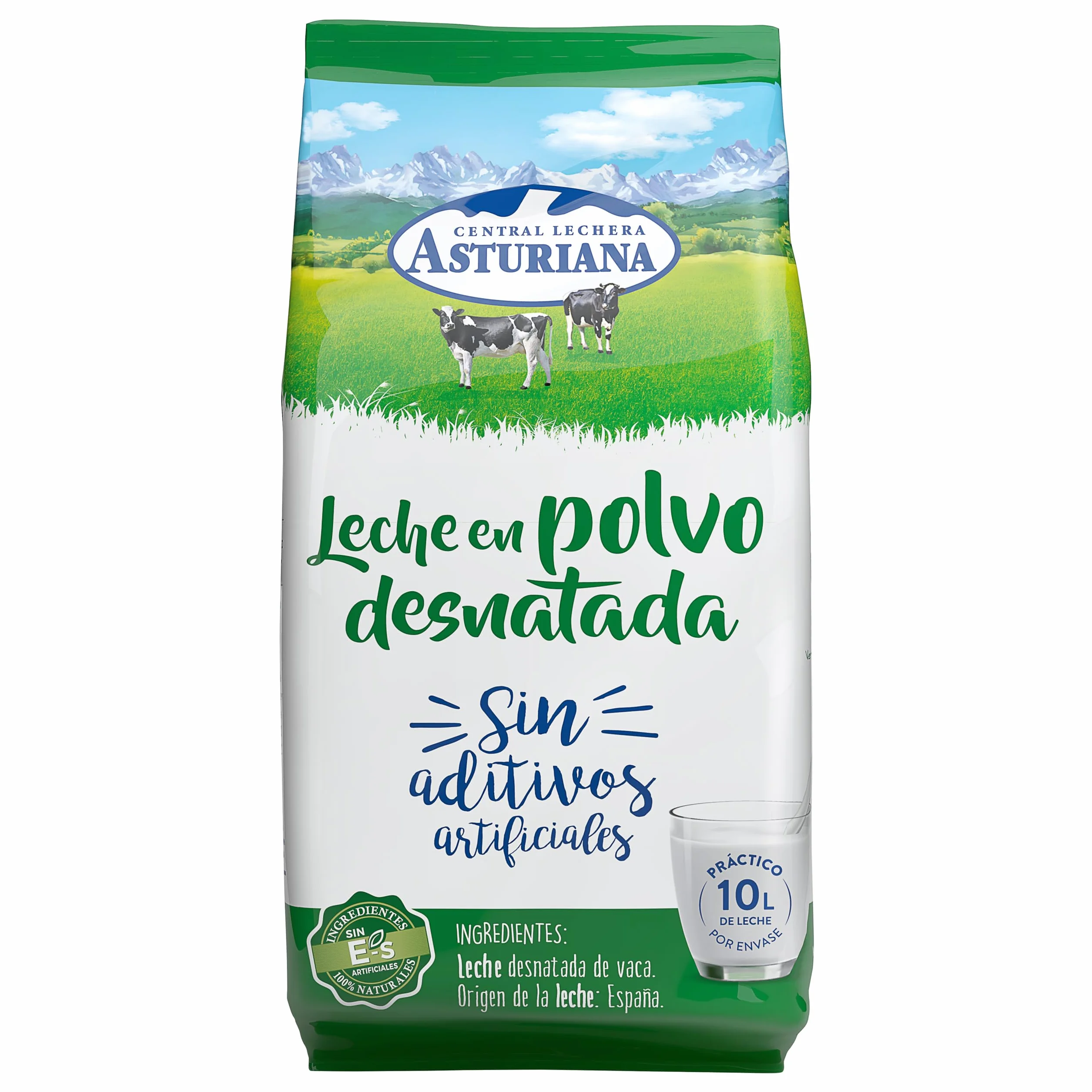 Central Lechera Asturiana Leche en Polvo Desnatada 1 kg