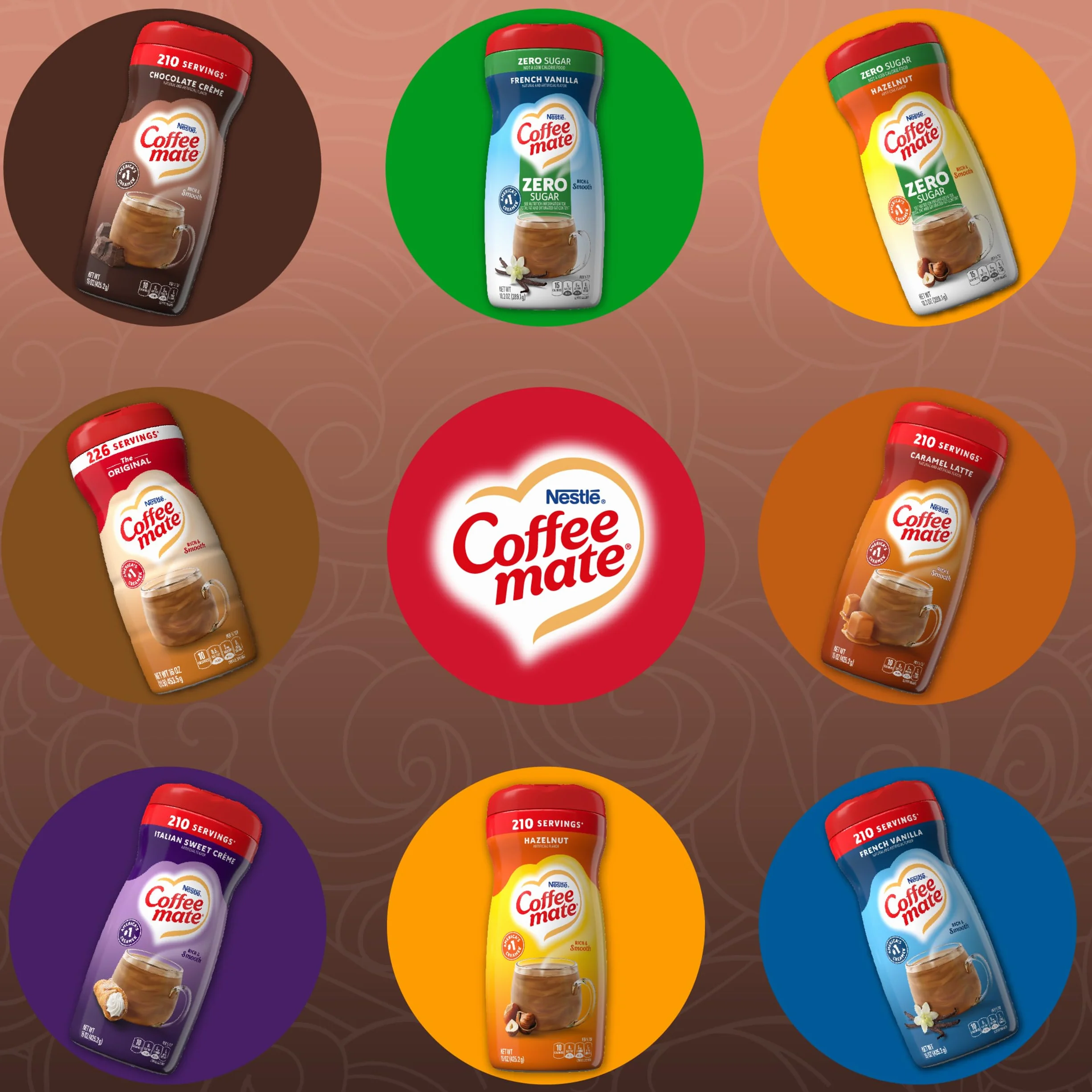Nestle Coffee mate Chocolate Creme Powder Coffee Creamer