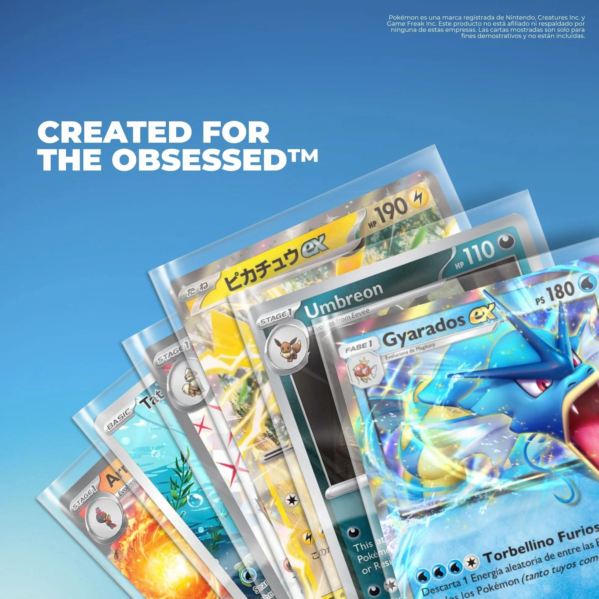 Fundas Cartas Pokemon 300 uds 67x94 mm Penny Sleeves Transparentes Sin Ácido Protector Compatible Magic TCG Cromos Fútbol Coleccionables
