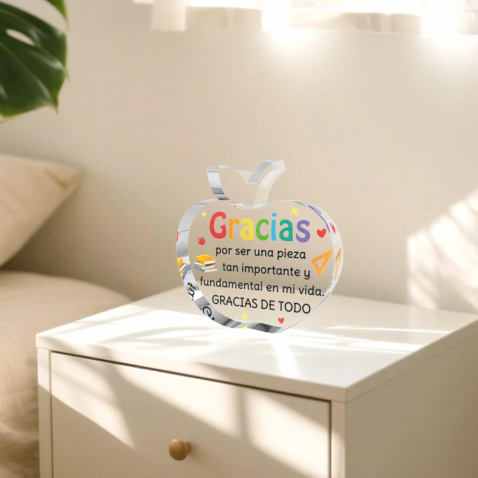 Regalos Para Profesoras Acrílico Profesora Primaria Graduacion