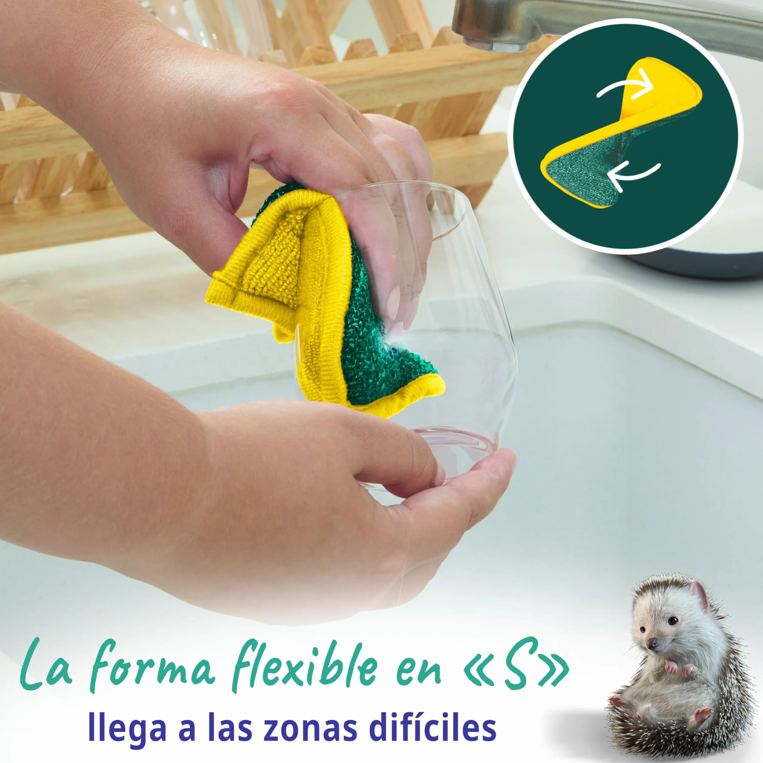 Paño de Limpieza de Microfibra Spontex Microfibre Collection | Bayetas Microfibras Multiusos de Tamaño 30 x 30 cm | 16 Trapos de Cocina
