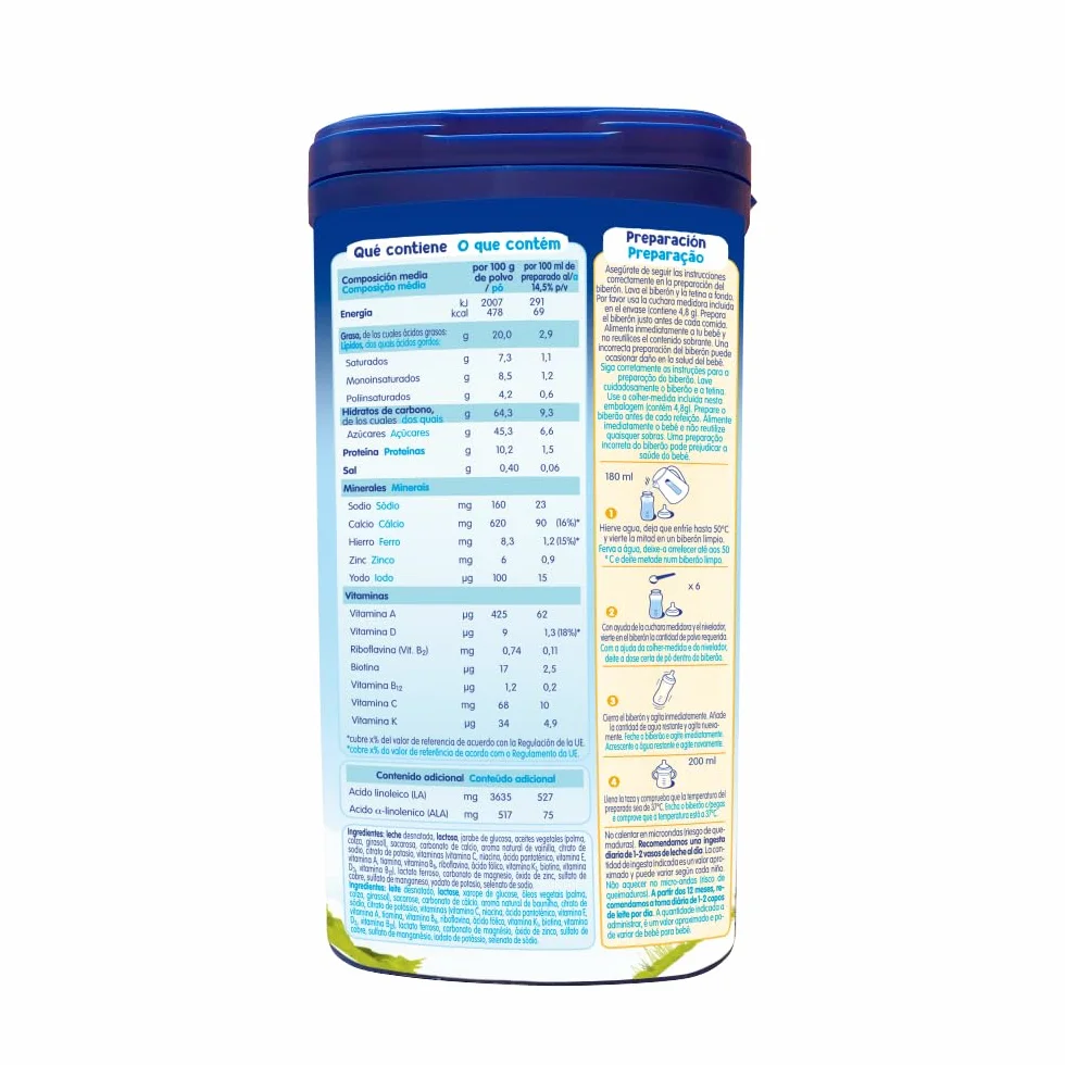 Miltina Humana Probalance 3 Preparado lácteo de crecimiento 800 g