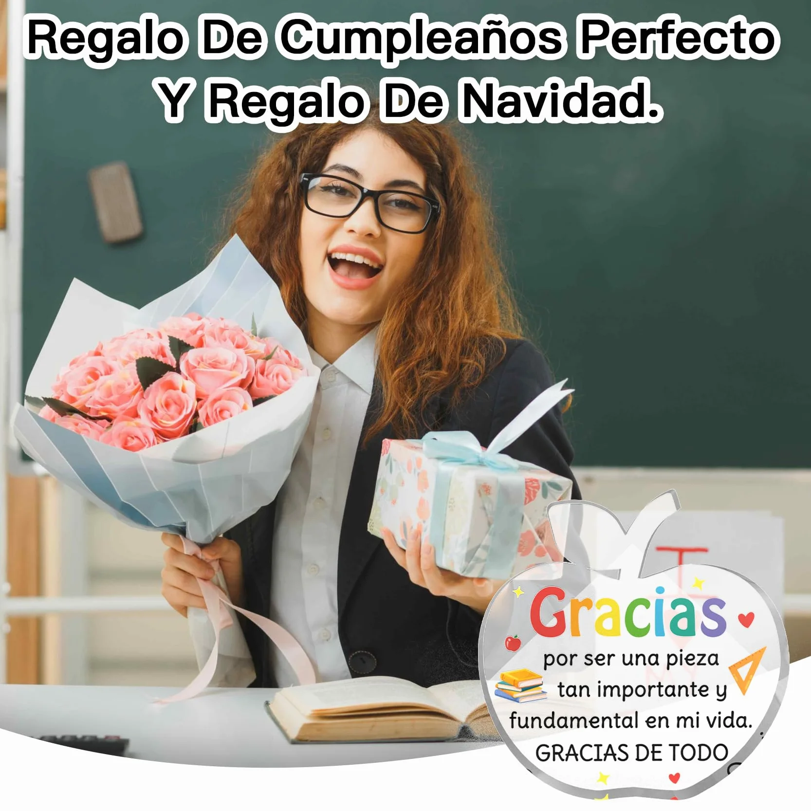 Regalos Para Profesoras Acrílico Profesora Primaria Graduacion