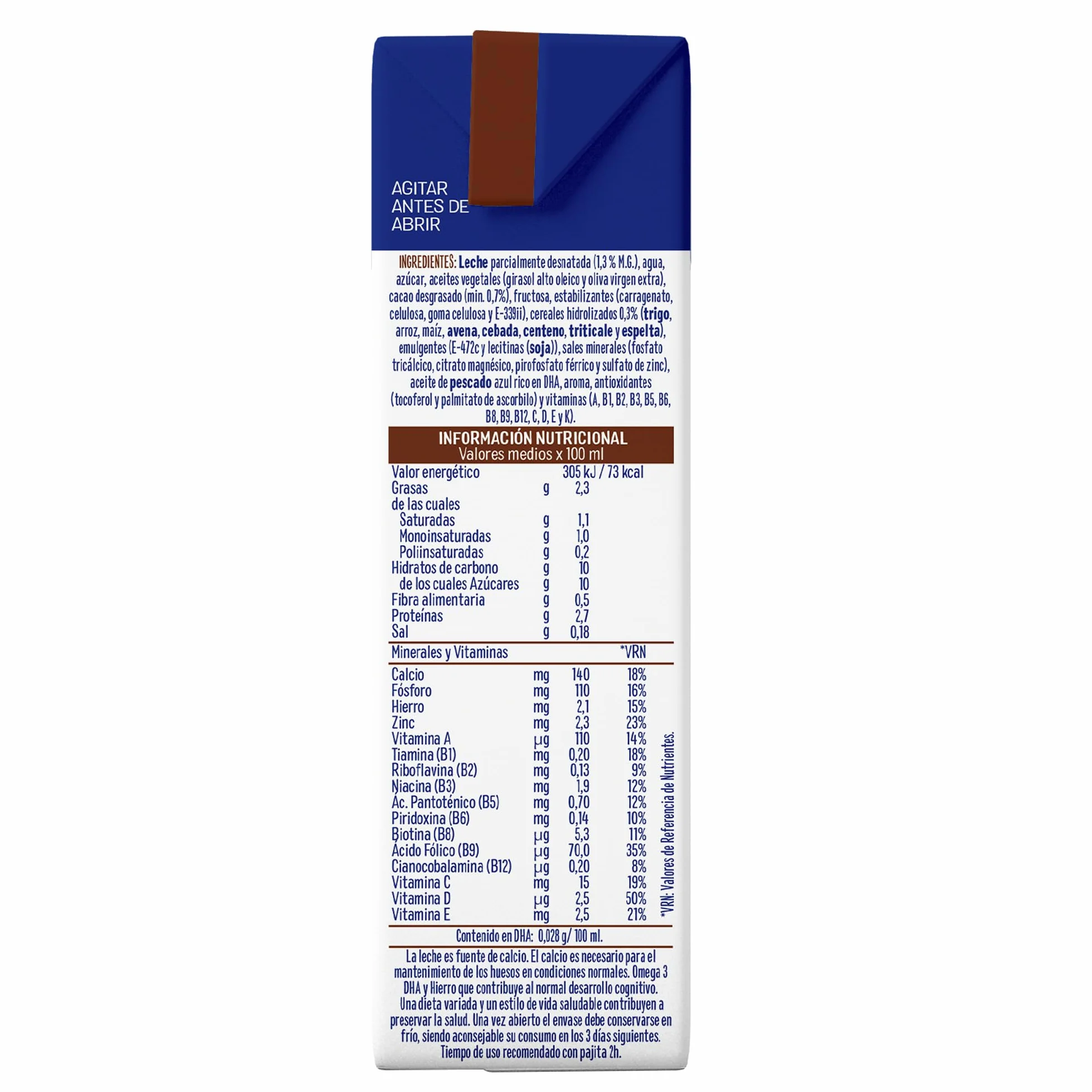 Puleva Max Cereales y Cacao Leche de Crecimiento +3 Años 10 Packs 3x200ml