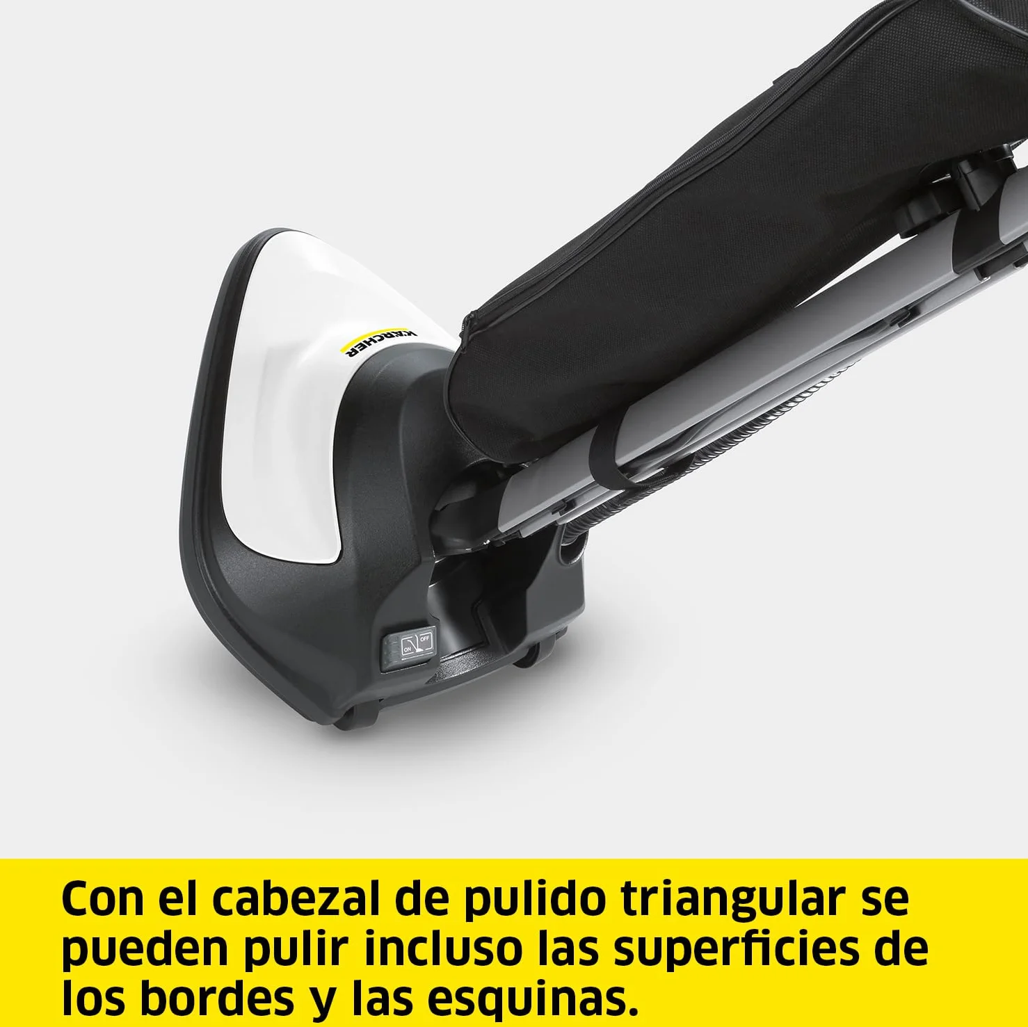 Kärcher Pulidora de suelos FP 303, pulidora de suelos con función de aspiración para pulir suelos duros, velocidad: 1000 rpm, potencia: 600 W, ancho: 29 cm, con cepillos de esponja y bolsa de filtro