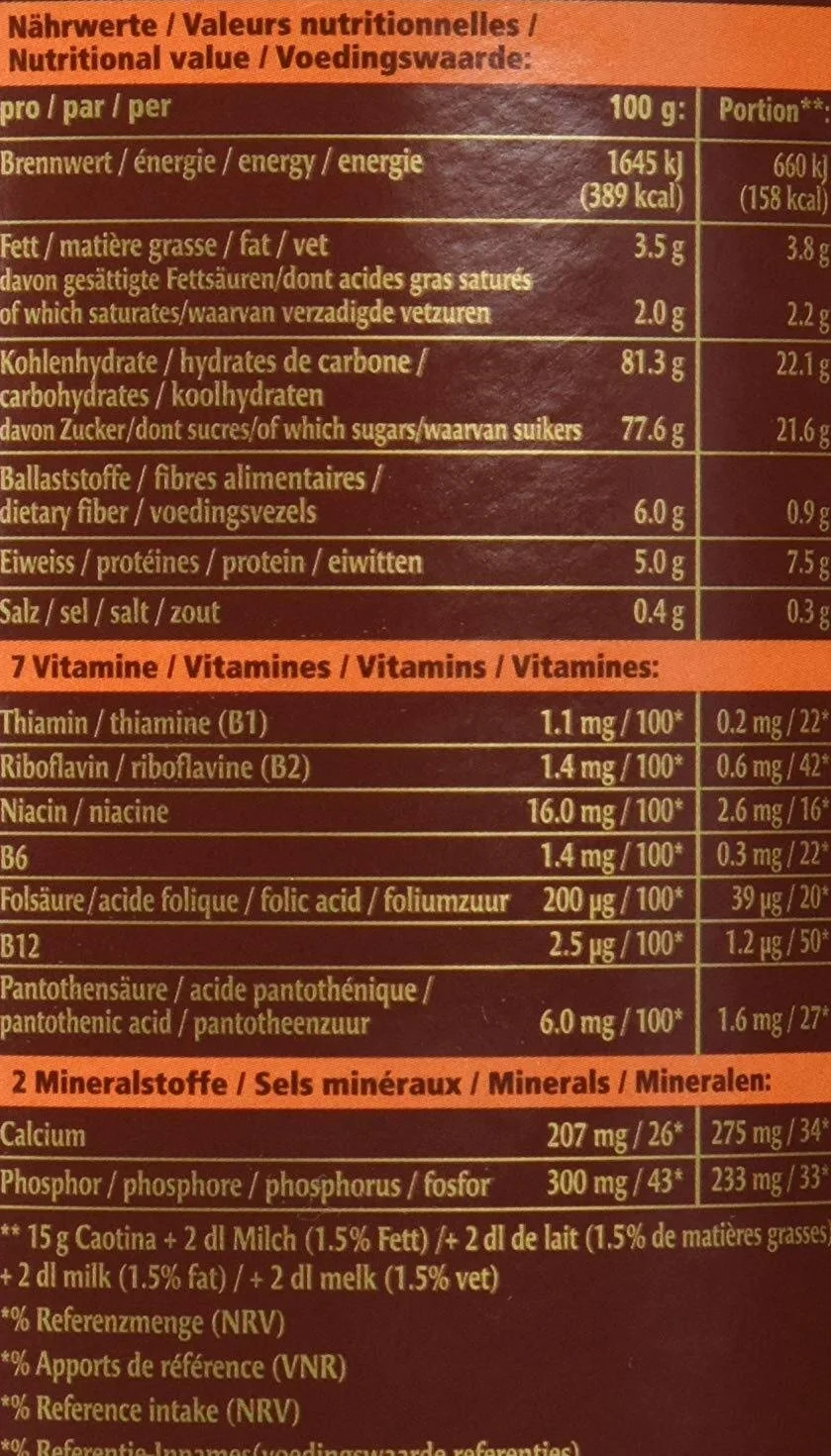 Caotina Original Chocolate Tin White + Milk, 2 Pack (2x500g)