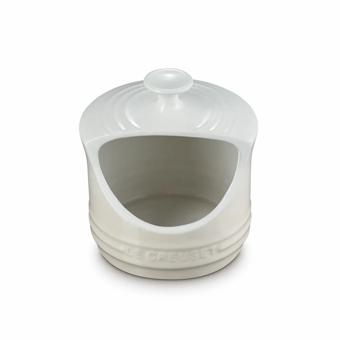 LE CREUSET Salero de cerámica de gres, Beige Merengue