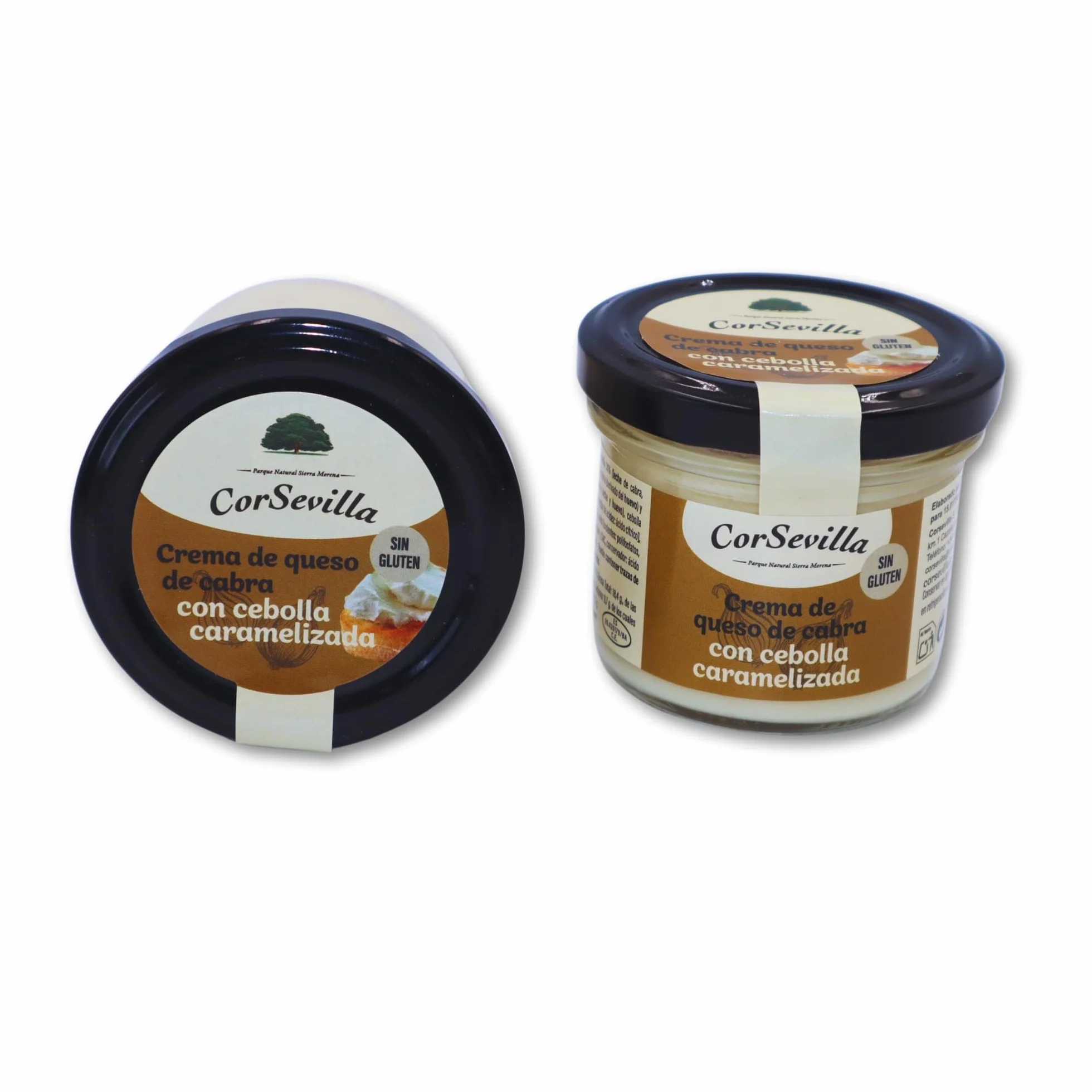 Crema Queso Cabra Curado Cebolla Caramelizada Queso Untar Gourmet 100 g