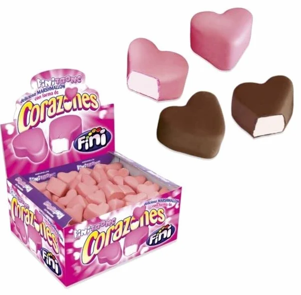 CORAZONES FINITRONC CUBIERTO FRESA