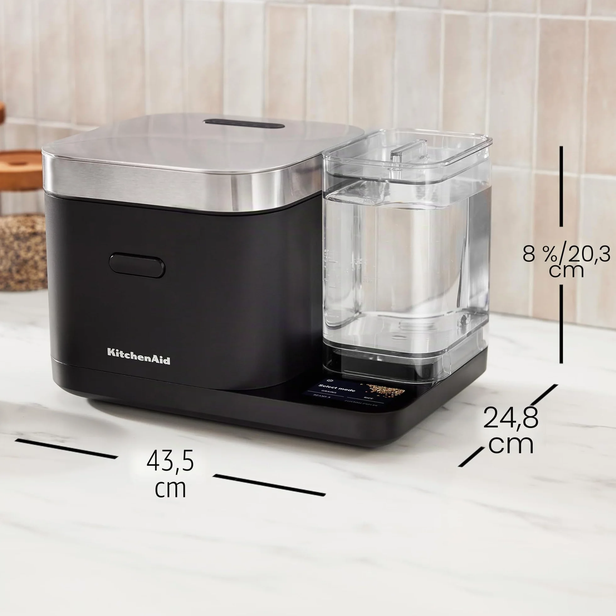 KitchenAid® Olla de grano y arroz, KGC3155BM