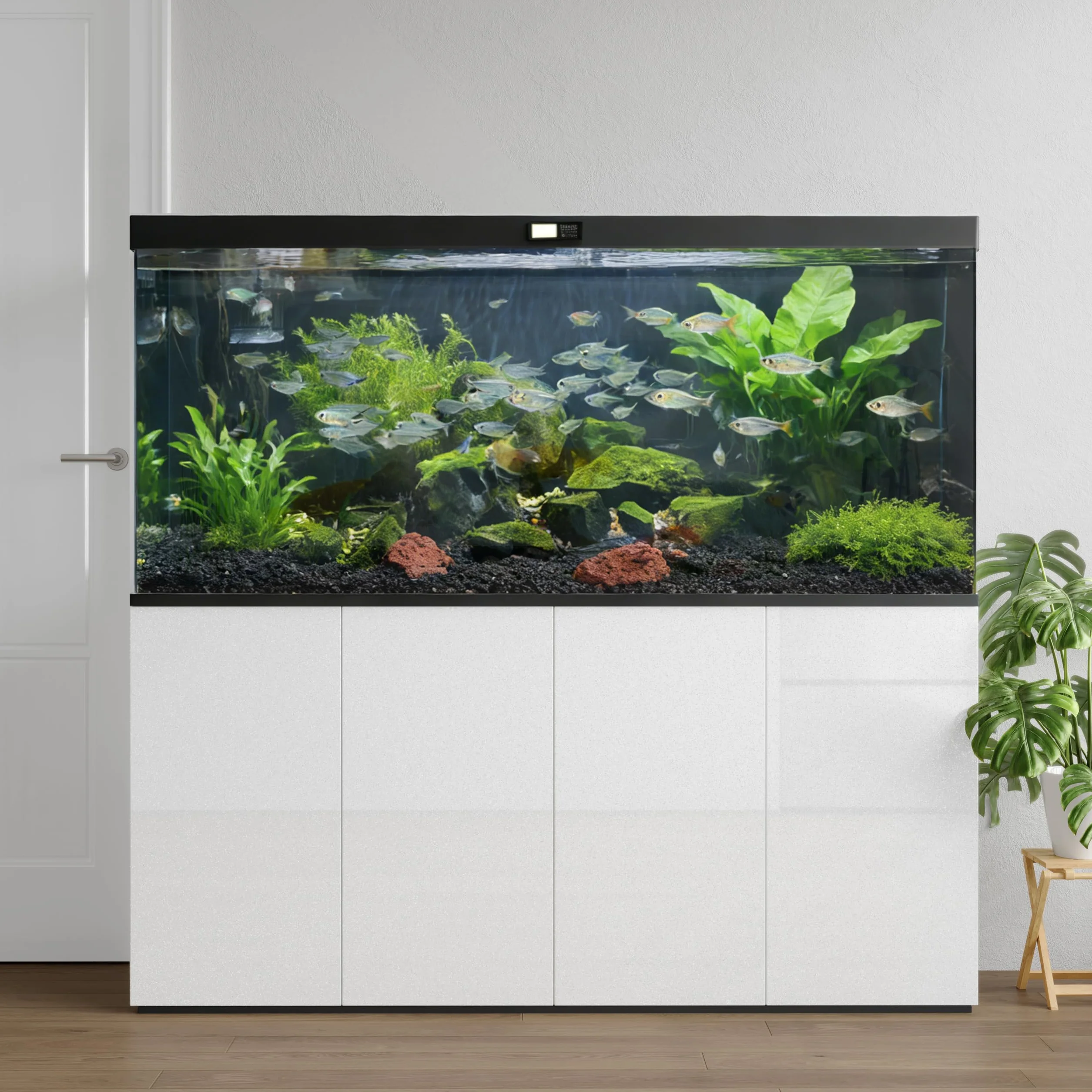 Hode Vinilo Adhesivo Muebles Blanco 40cmX3m Papel Adhesivo para Muebles Encimera Armario Cocina Efecto Alto Brillo Papel Pintado Autoadhesivo Impermeable Decorativo