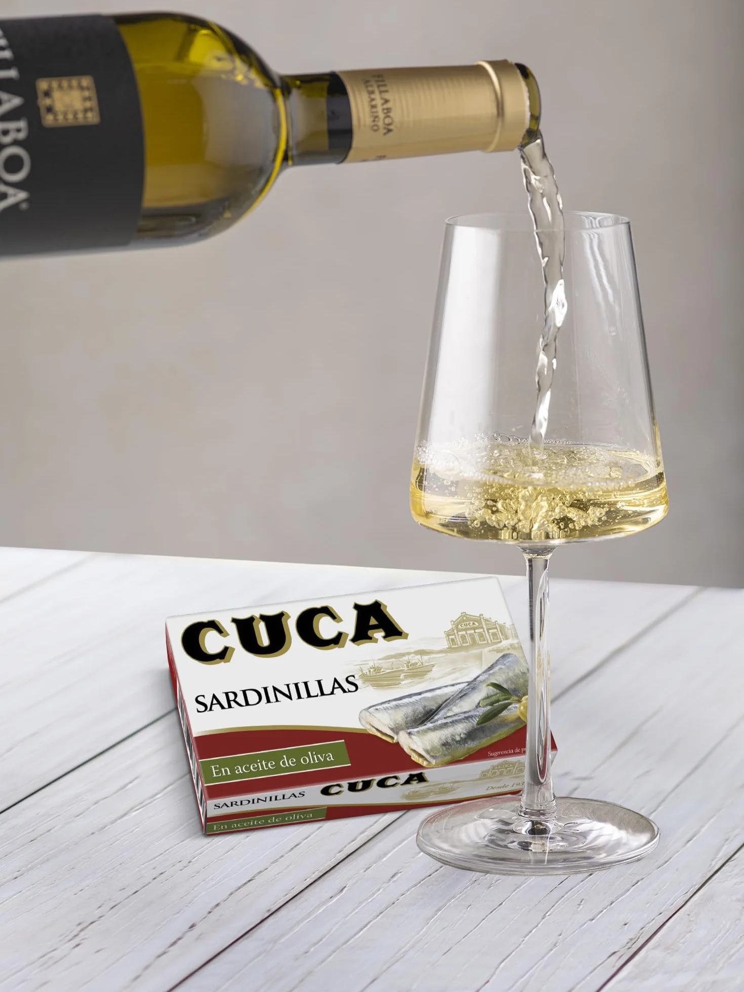Cuca Sardinillas en aceite de oliva, Pack 5 latas de 90gr
