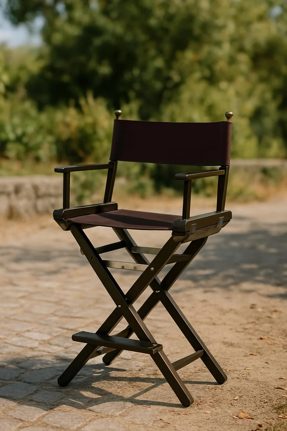 Silla de director de cine, para maquillaje, para manicura