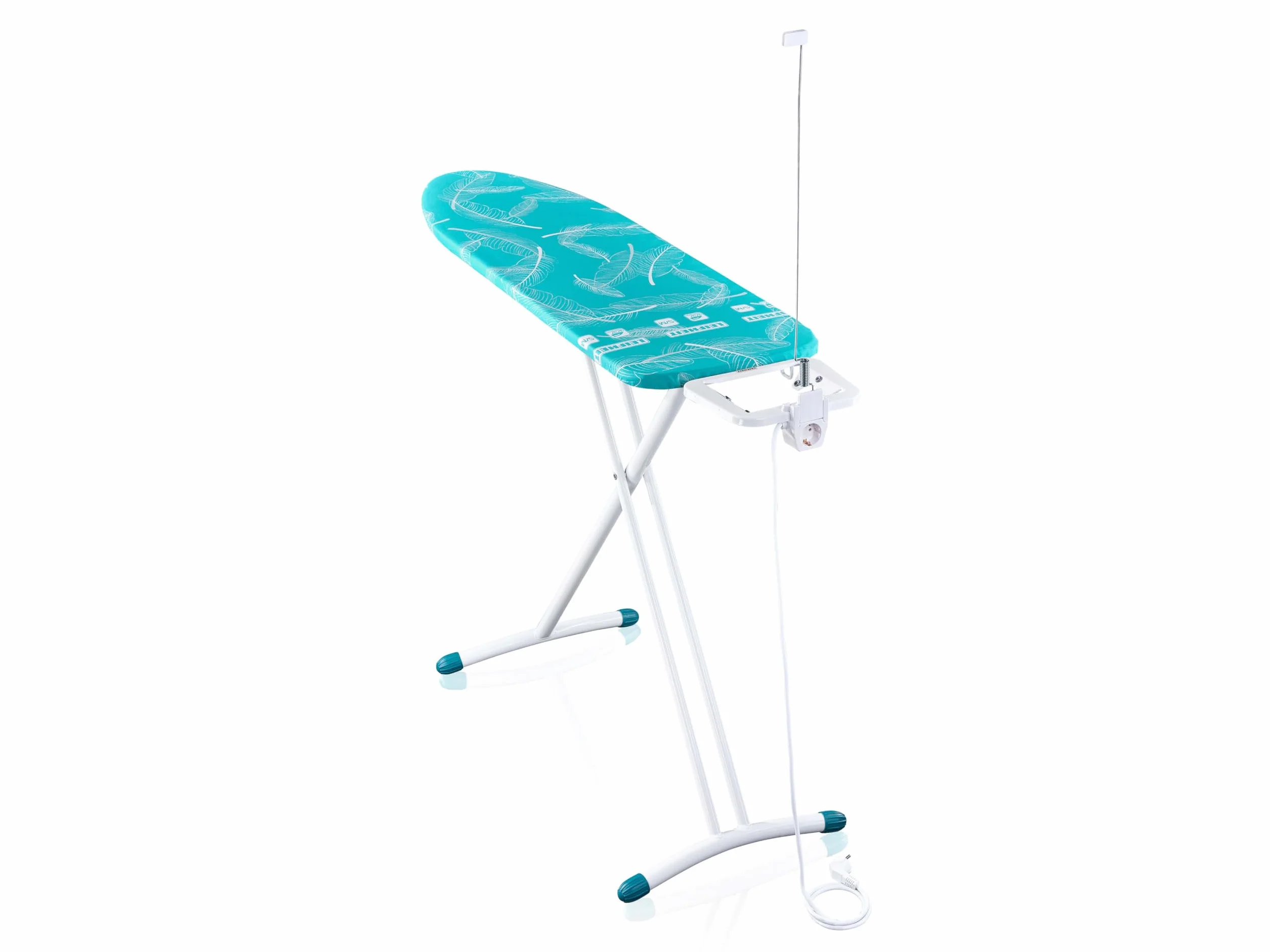 Leifheit Air Board M Solid Plus Tabla de Planchar, Superficie de Planchado 120 x 38 cm, Efecto de Planchado de Dos Caras, Adecuada para planchas y planchas de Vapor, Ajustable en Altura
