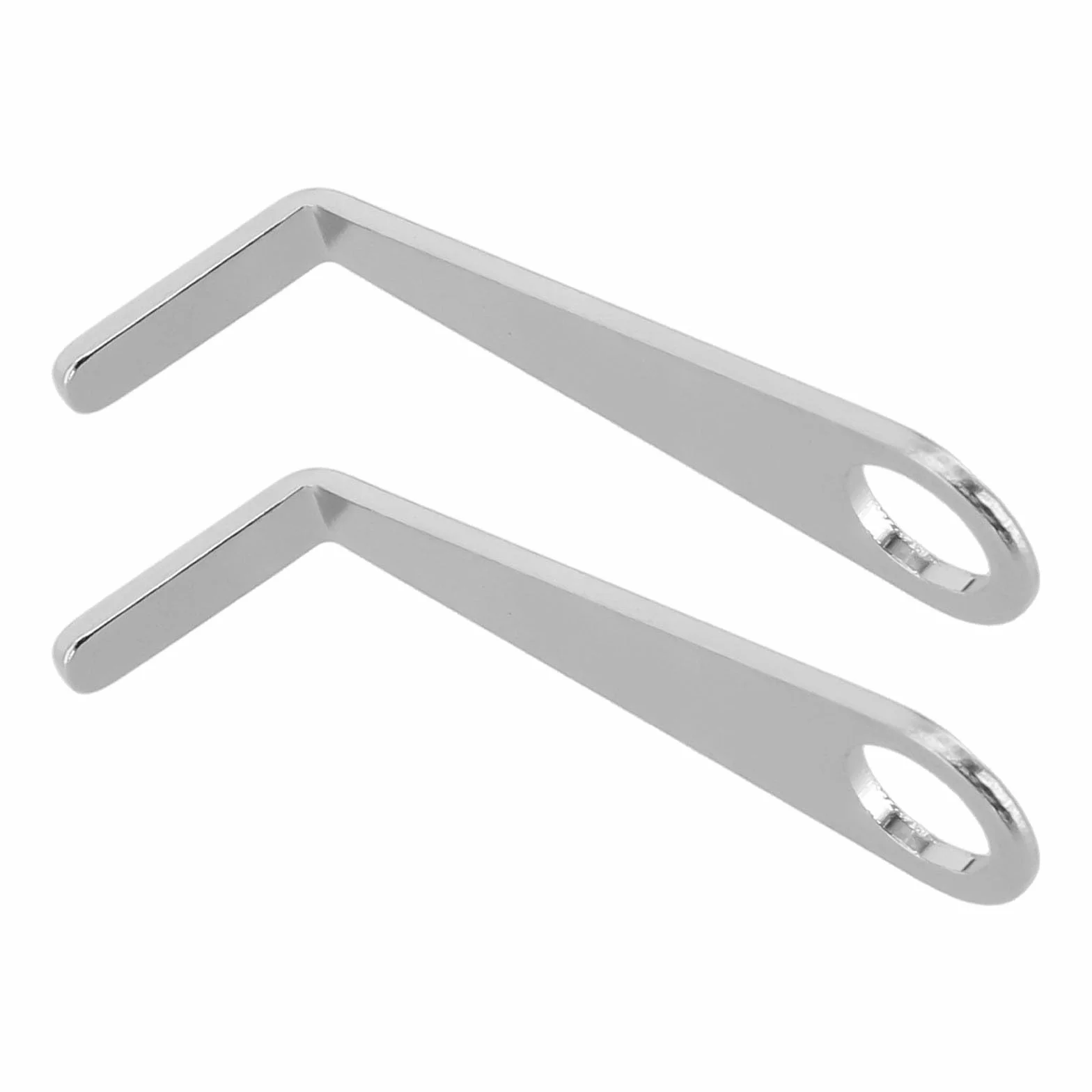 Zilimontt 2 piezas de herramienta de repuesto para timbre de puerta, llave de extracción segura para acceso a la batería, herramienta de apertura de acero inoxidable compatible con cámara, Si
