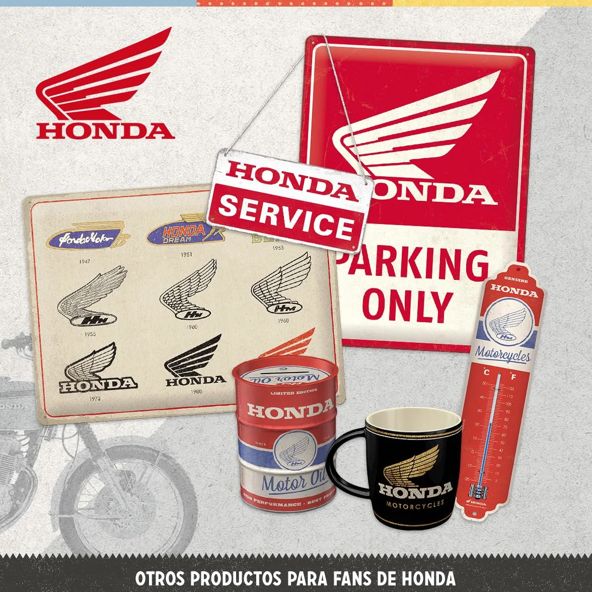 Hucha Retro Honda MC 600 ml Oficjalna Licencja OLP