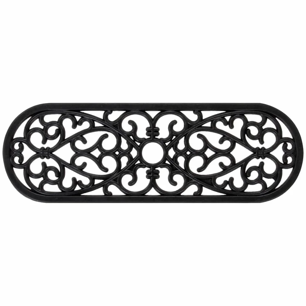 Alfombrillas de Escalera de Goma 5 uds 25x75 cm, Alfombras Antideslizantes, Alfombras De Escalera, Escalera Decoracion, Alfombra De Peldaños De Escalera - 155632
