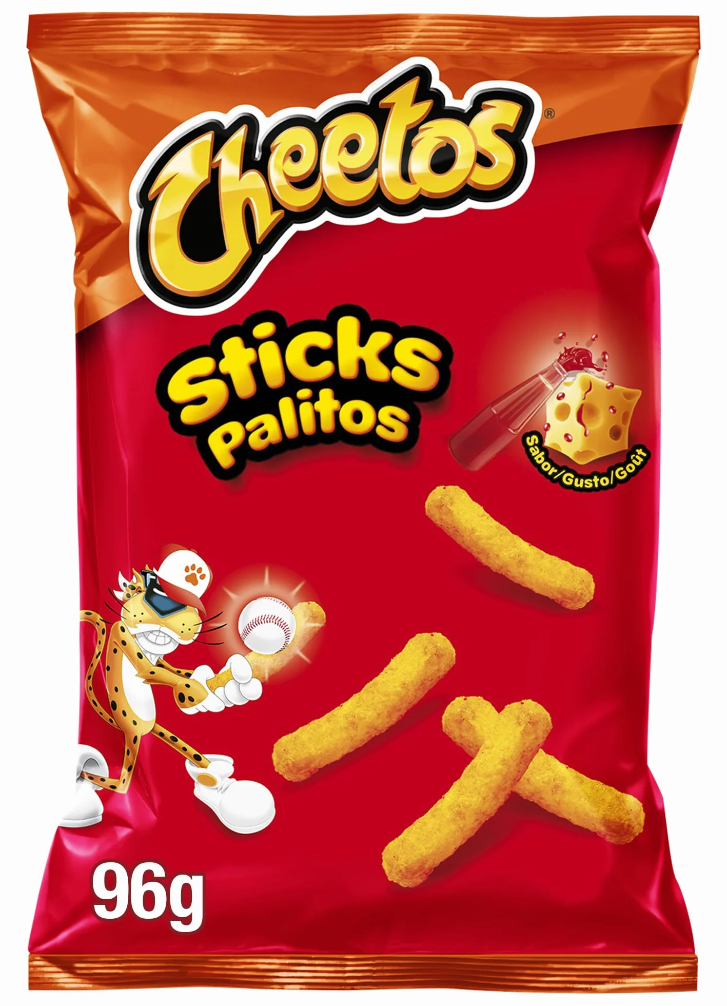 Cheetos Rizos Snack sabor Queso y Ketchup 96gr