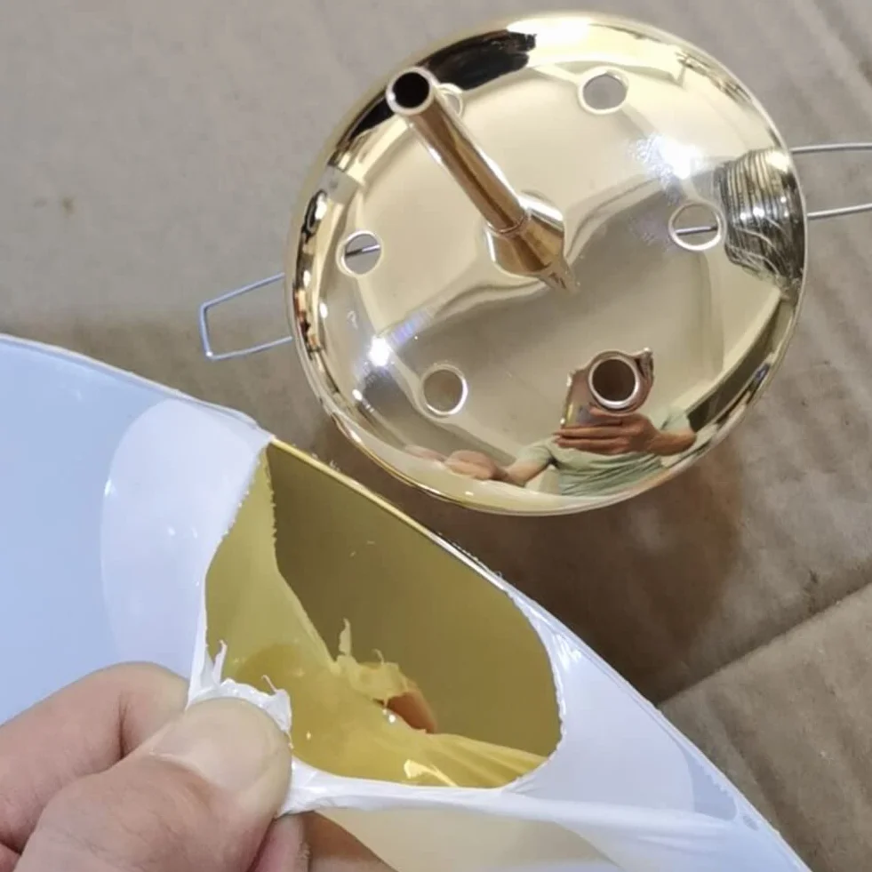 PTLYE Lámpara de araña de Escalera Grande de 18 Bolas, Moderna, Minimalista, Creativa, para Hotel, Villa, Escalera, lámpara Colgante clásica de Bola de Cristal Azul, luz de Techo Grande para Sala