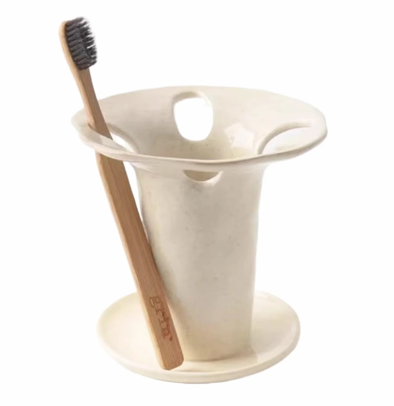 Portacepillos De Dientes para Baño Y Ducha Soporte De Cerámica For Cepillos Dientes, Organizador, Decorativo For Encimera