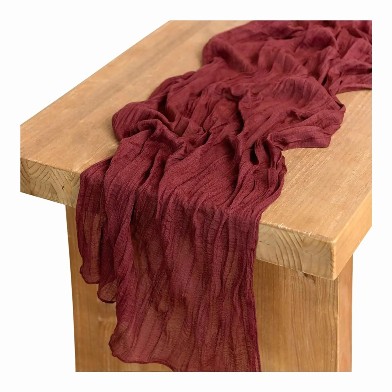 Servilletas de Mesa de algodón, Camino de Mesa y servilletas estopilla, Multicolor, 10 Piezas, Varios tamaños