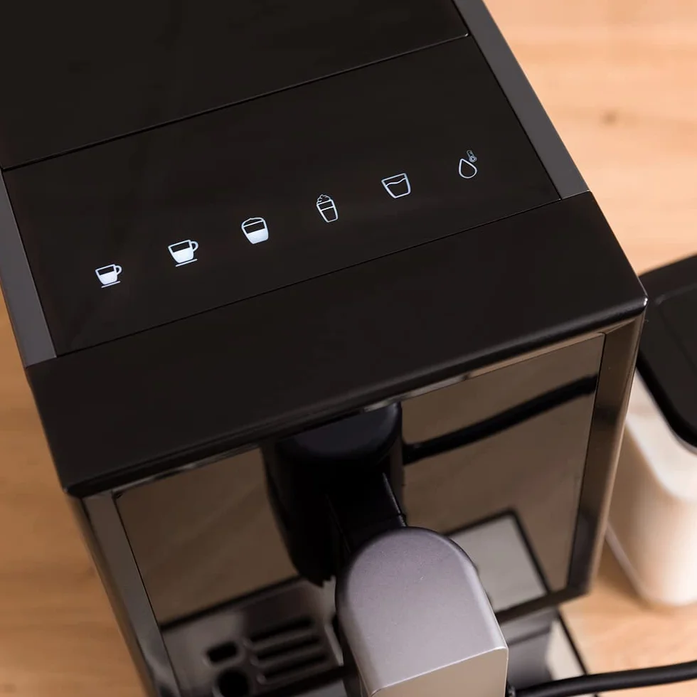 Cecotec Cafetera Superautomática Power Matic-ccino Cremma. 1470 W, 19 Bares, Molinillo Integrado, Thermoblock, Vaporizador, Capacidad de 150 gr de Café y 1,2 Litros de agua, Tanque de Leche