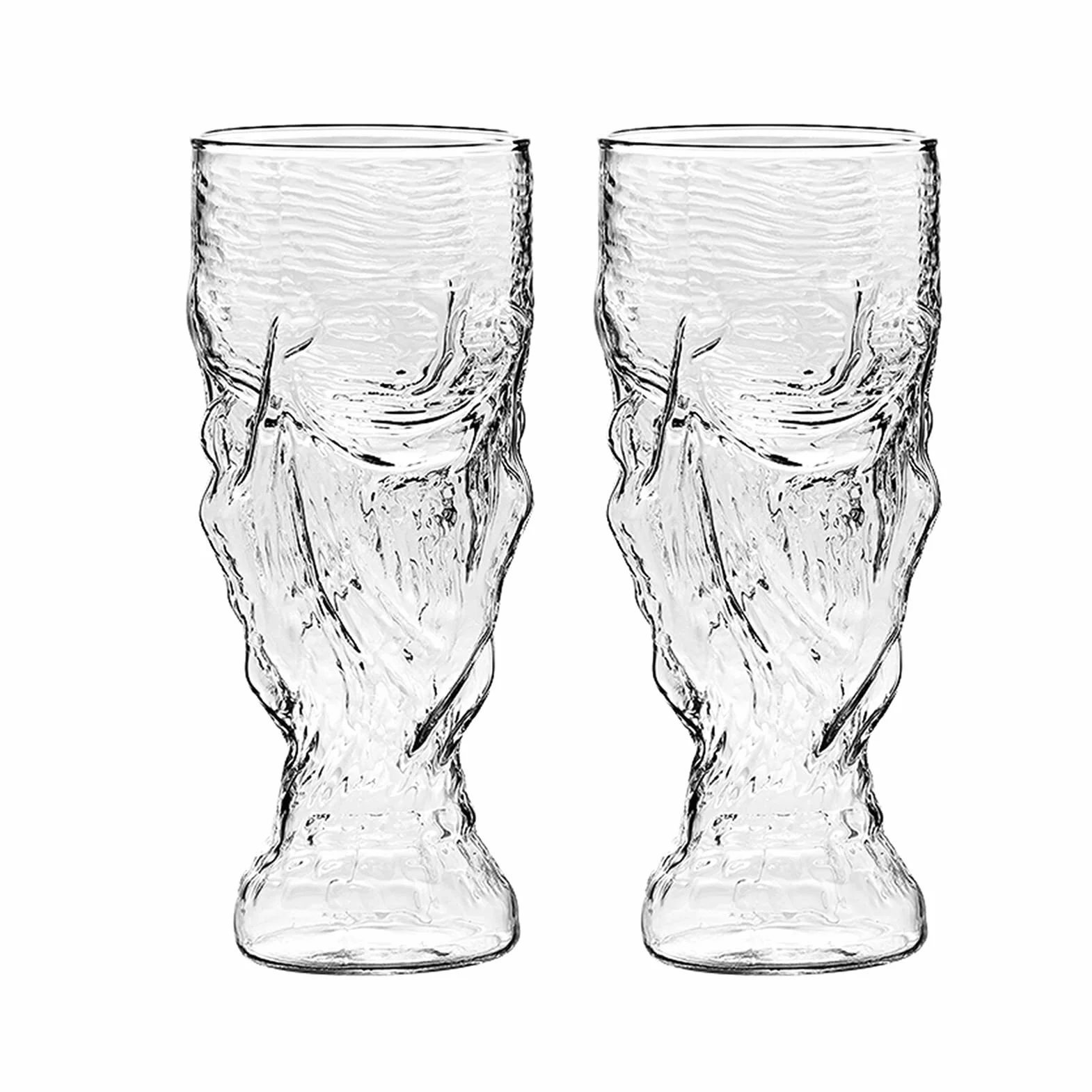 Vasos de cerveza grandes y pesados, jarras vidrio 12 onzas, juego vasos clásicos, ideal for familias
