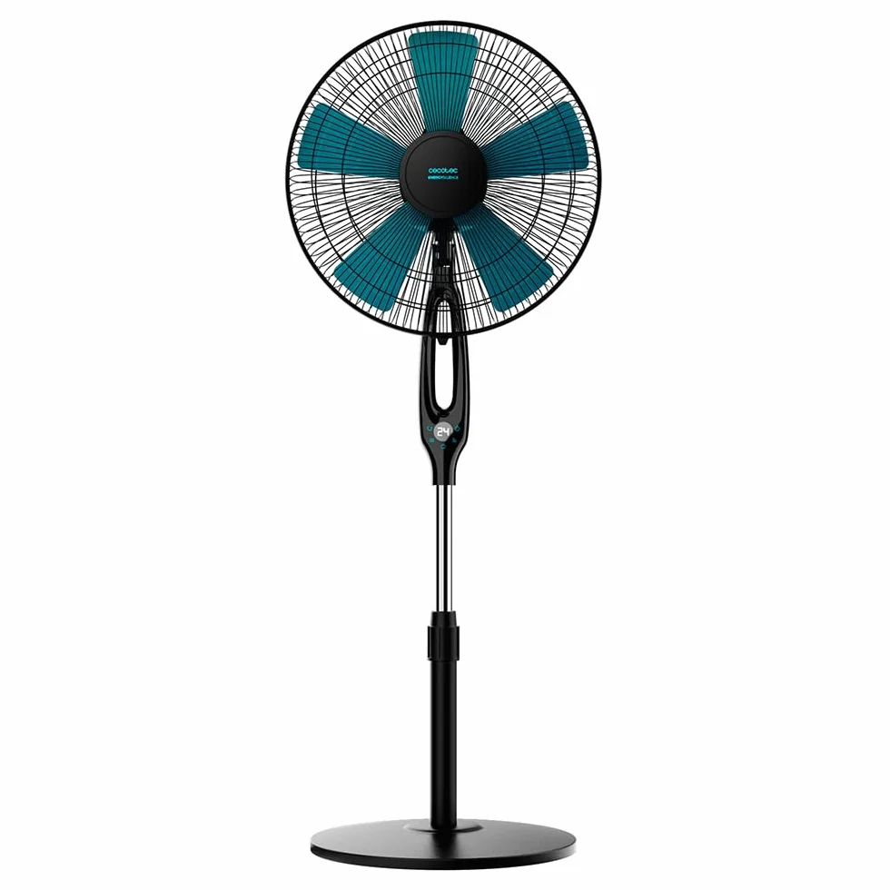 Cecotec EnergySilence 560 Max Smart Ventilador de Pie 45W 16" 5 Aspas Mando a Distancia