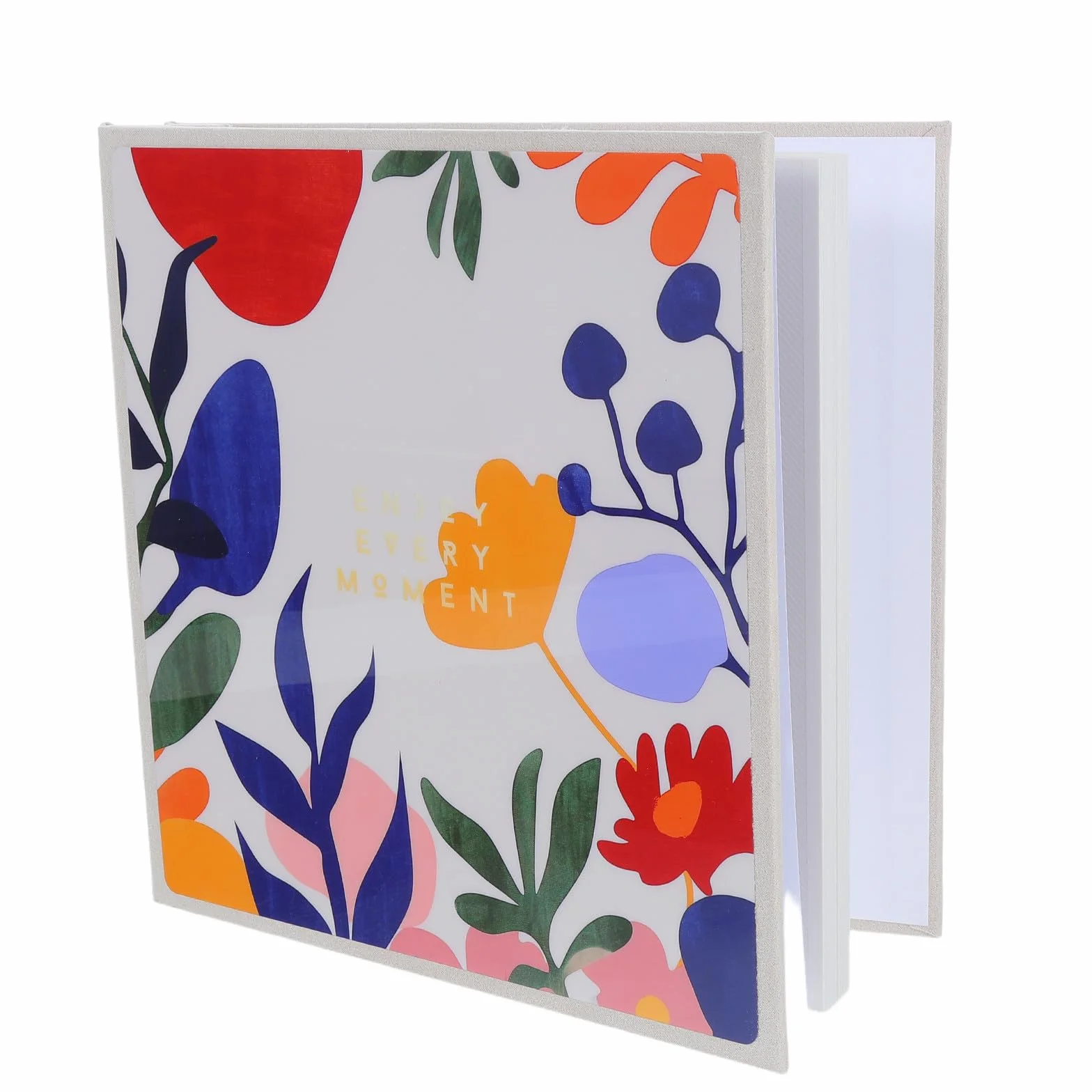Veemoon Álbum para Almacenamiento de Flores Prensadas y Hojas Sueltas con Diseño Flexible, 30 Páginas Recargables de Papel y Pe Adecuado para Exploración y Amantes Naturaleza