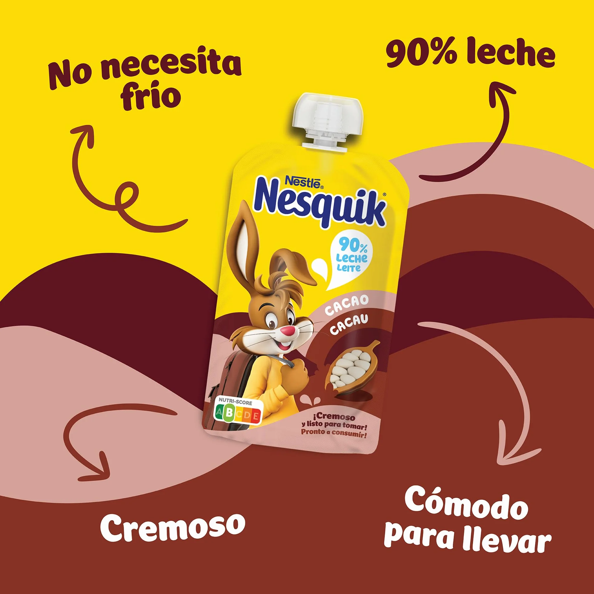 NESTLÉ NESQUIK Cacao 110g para niños