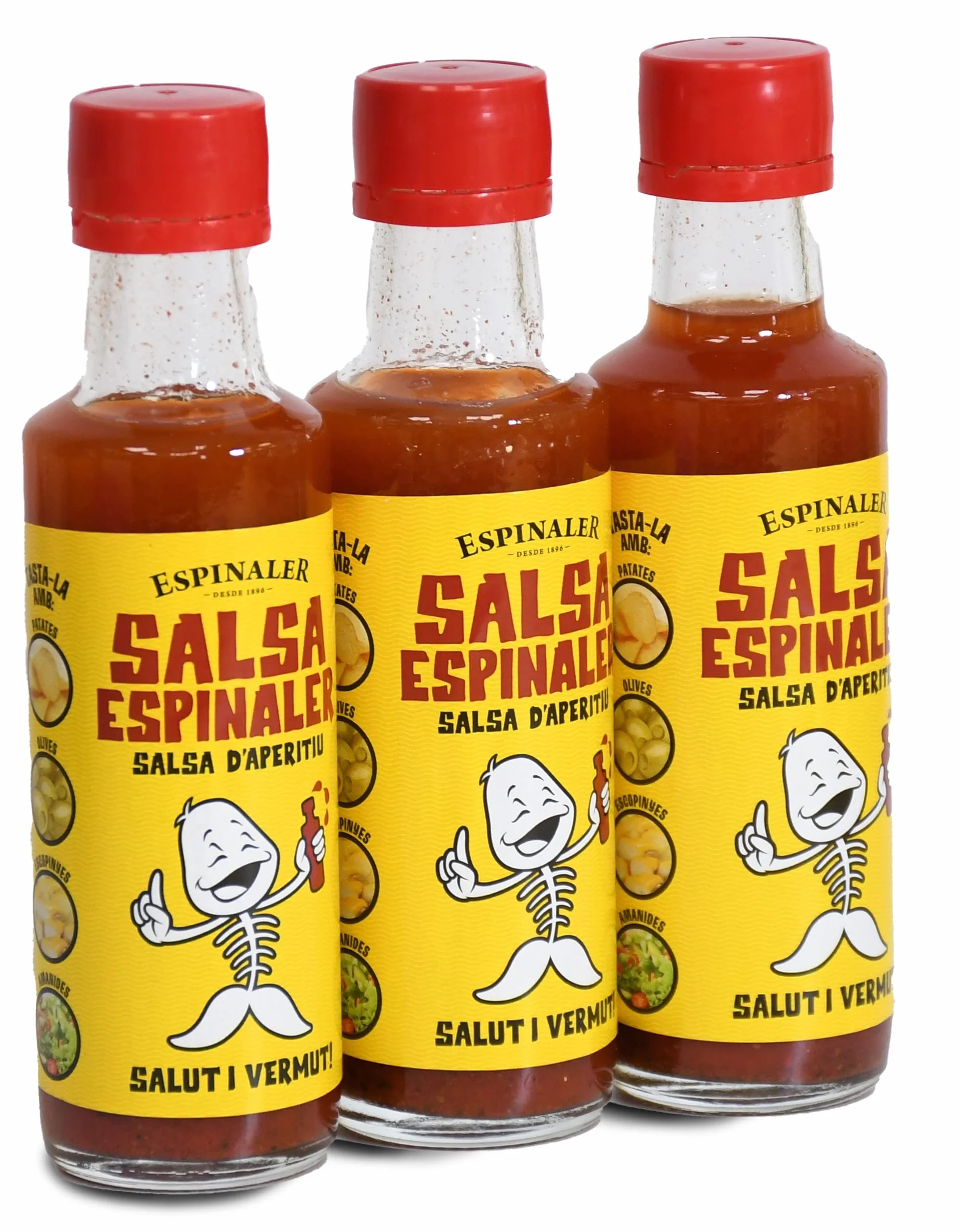 Pack 3 Botellines Salsa Espinaler 3X92Ml