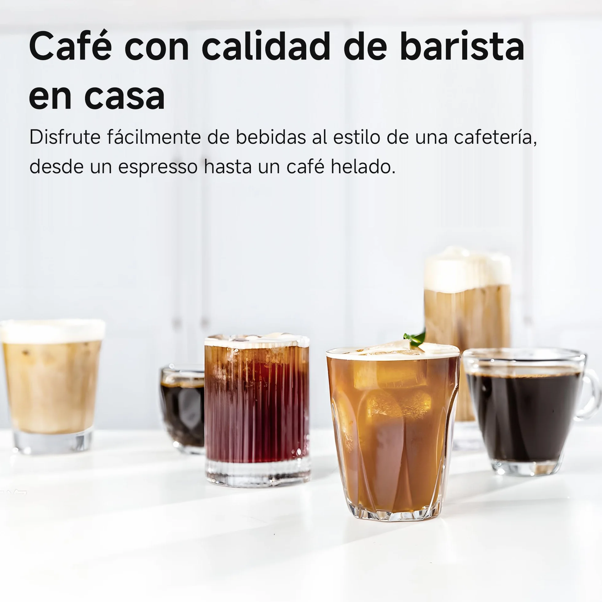 HIBREW H10B - Máquina de Espresso Profesional Actualizada 2026, Cafetera Programable 20 Bares con Vaporizador de Leche, Cuerpo de Acero Inoxidable con Pantalla LED, para Hogar y Oficina