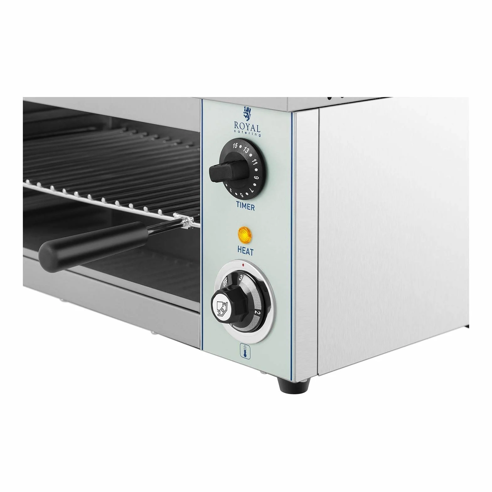 Royal Catering RCES-2000-EGO Tostador industrial 2000W 1 resistencia infrarrojos