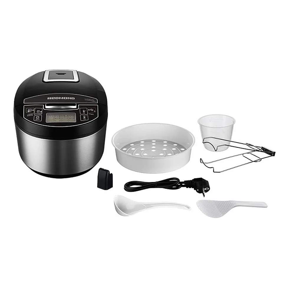 Multicocina REDMOND RMC-RMC-M4512 (ruso) con 40 programas (pan, cocción al vapor, etc.), pantalla táctil LCD, 5 litros, Multivarka