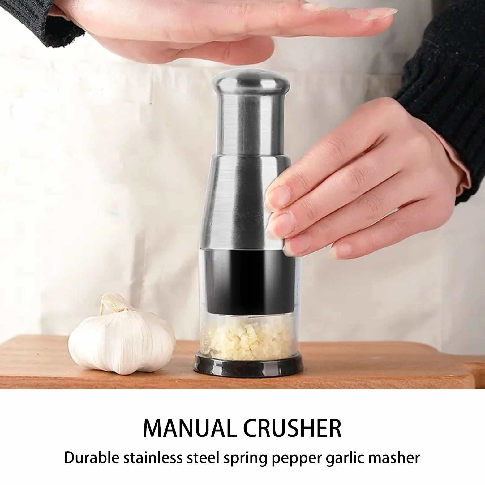 Prensa De Ajo Multifuncional Picadora Manual De Cebolla Y Ensalada Para Verduras