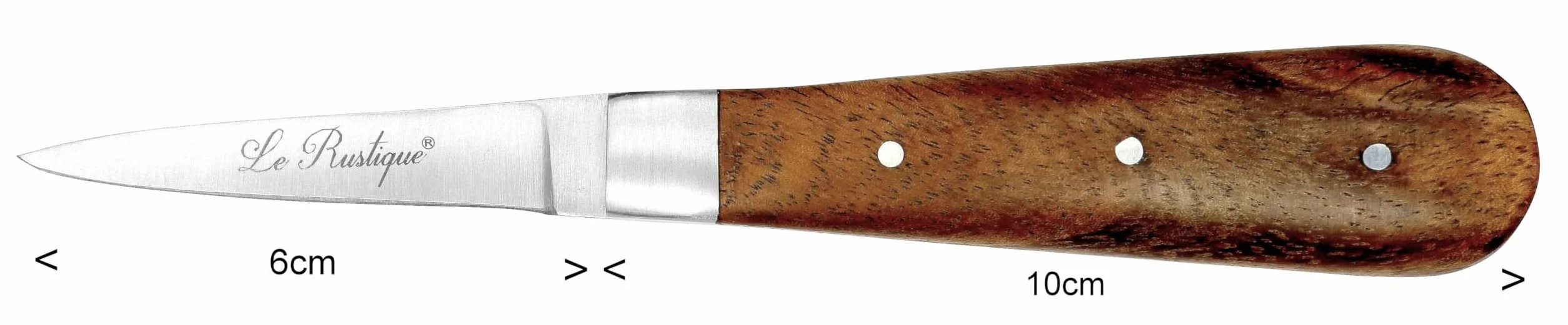 laguiole artesano 3769 R - Ct. Lanza de ostra 16 cm - madera marrón