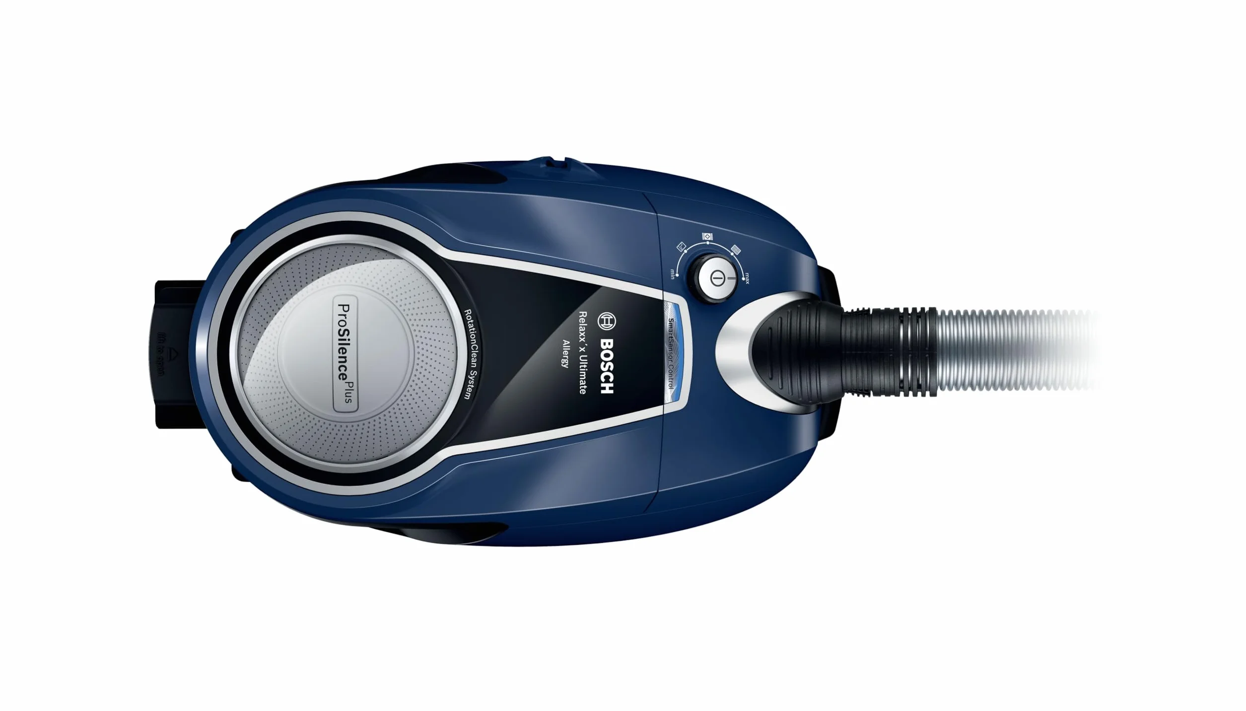 Bosch - Aspirador sin bolsa Relaxx Ultimate, Extremadamente silencioso 68 dB, 700 W, 3 litros, Azul, azul, BGS7RCL