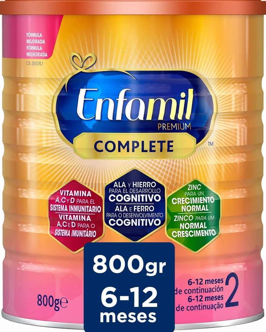 Enfamil Premium Complete 2 Leche Infantil Continuación 800 g