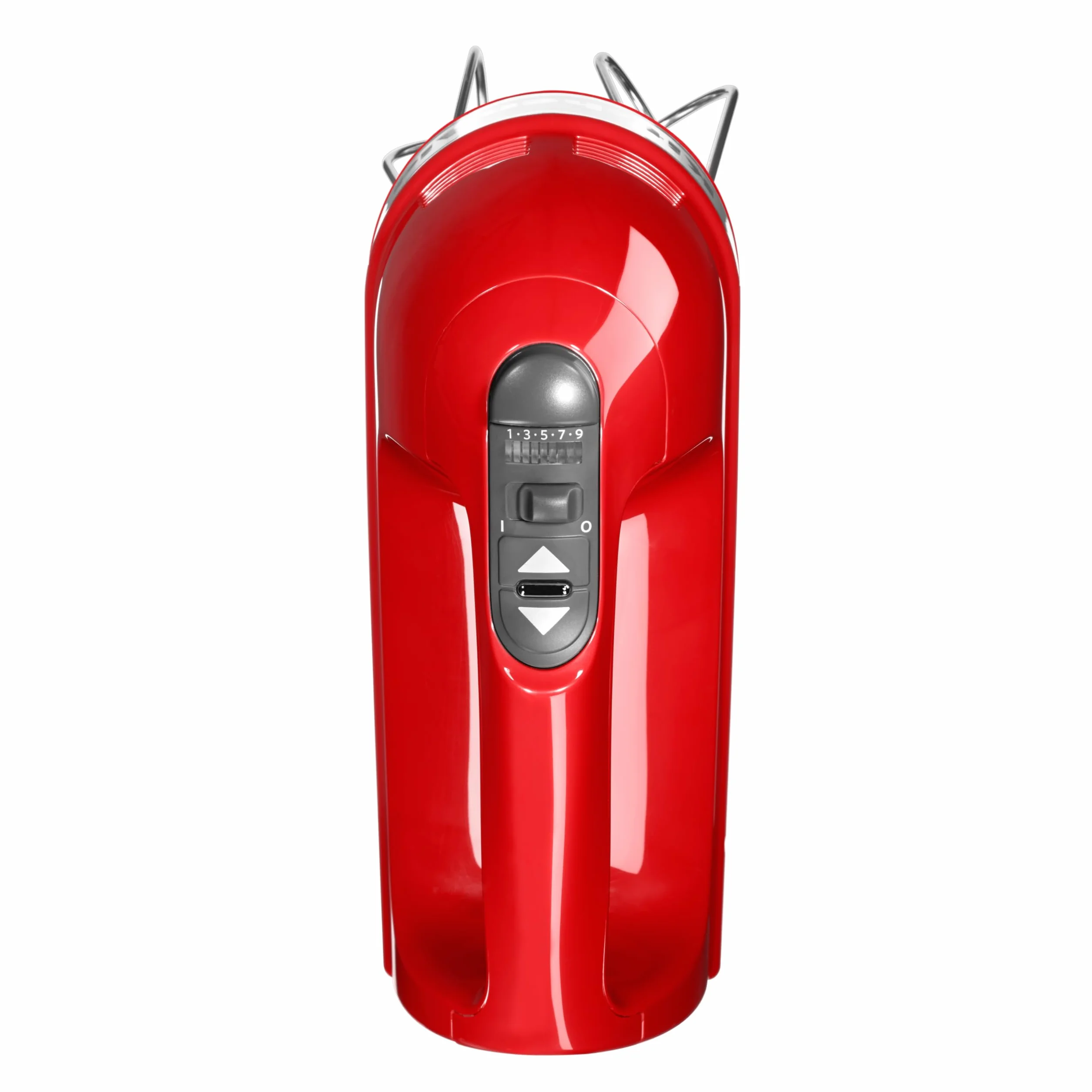 KitchenAid 5KHM9212BER Batidora de mano de 9 velocidades, potente motor CC, con 5 accesorios de acero inoxidable (batidores, batidores, ganchos de masa, varilla de mezcla) y bolsa de almacenamiento