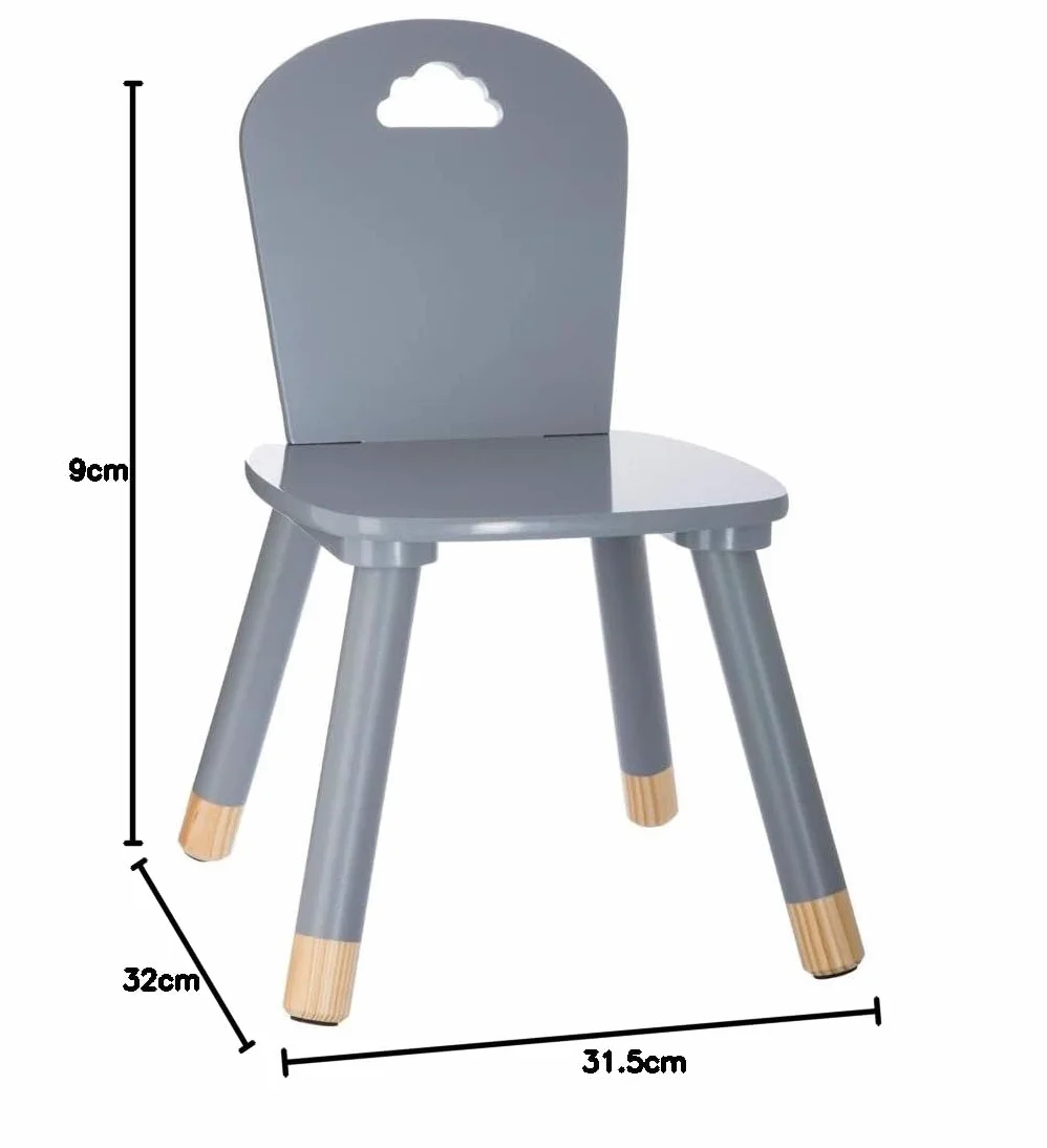 Atmosphera - Silla Infantil 'Douceur' Gris