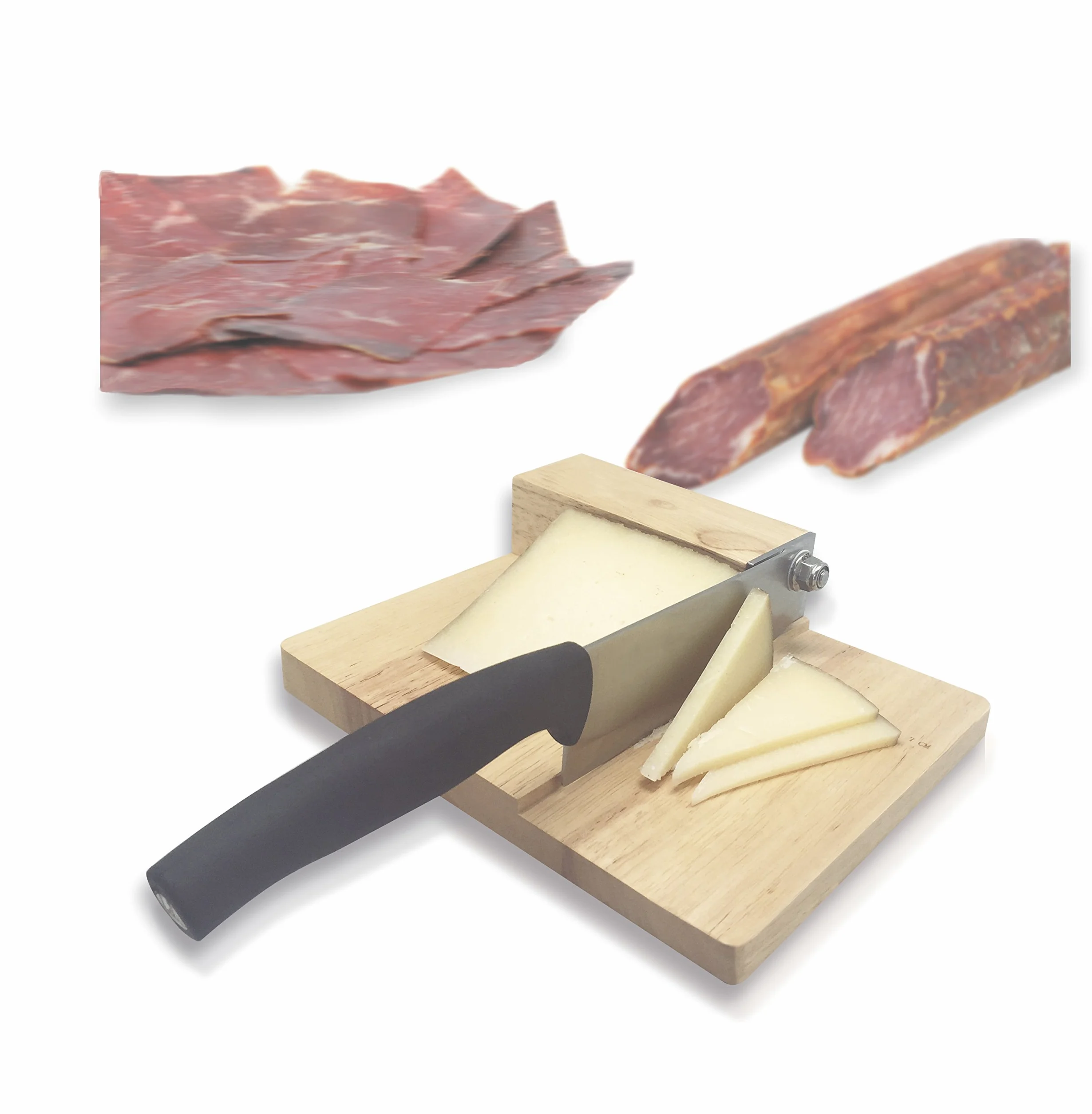 NERTHUS FIH 102 Guillotina y Tabla de Corte para Queso, Embutidos, Frutas y Verduras