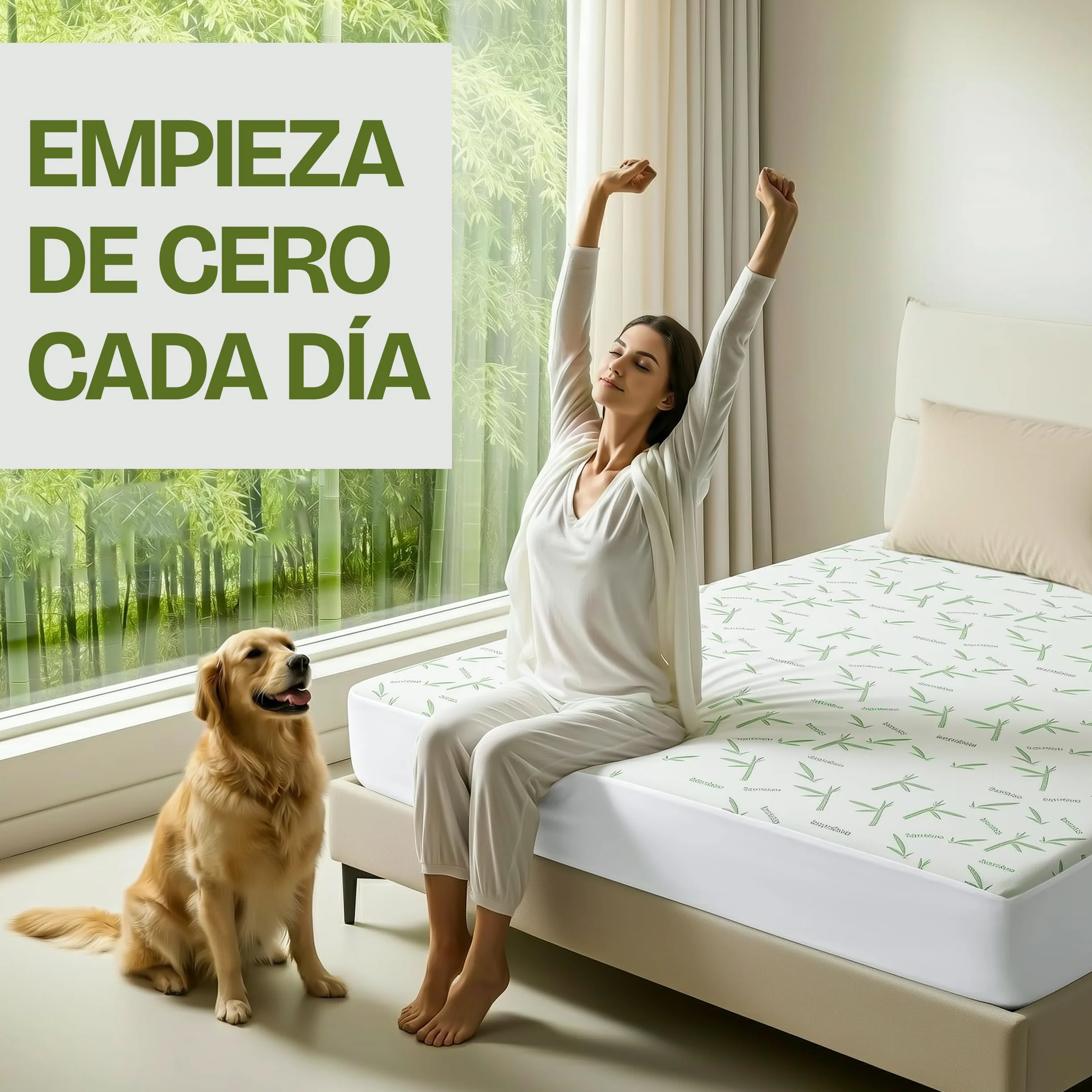 Utopia Bedding Protector de Colchón 150 x 200 x 30 cm Impermeable, Viscosa Premium, Certificación Oeko-Tex, Cubre Colchón Transpirable, Elástico En Todo