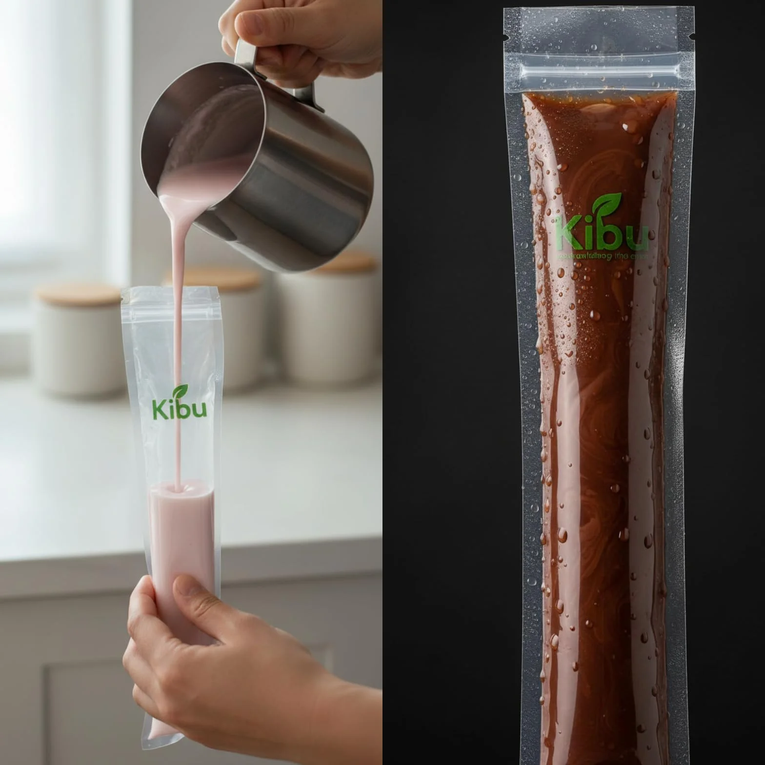 Bolsas de Helado Flash 150 Pack Plástico Duradero para Hacer Palitos de Hielo y Postres Congelados