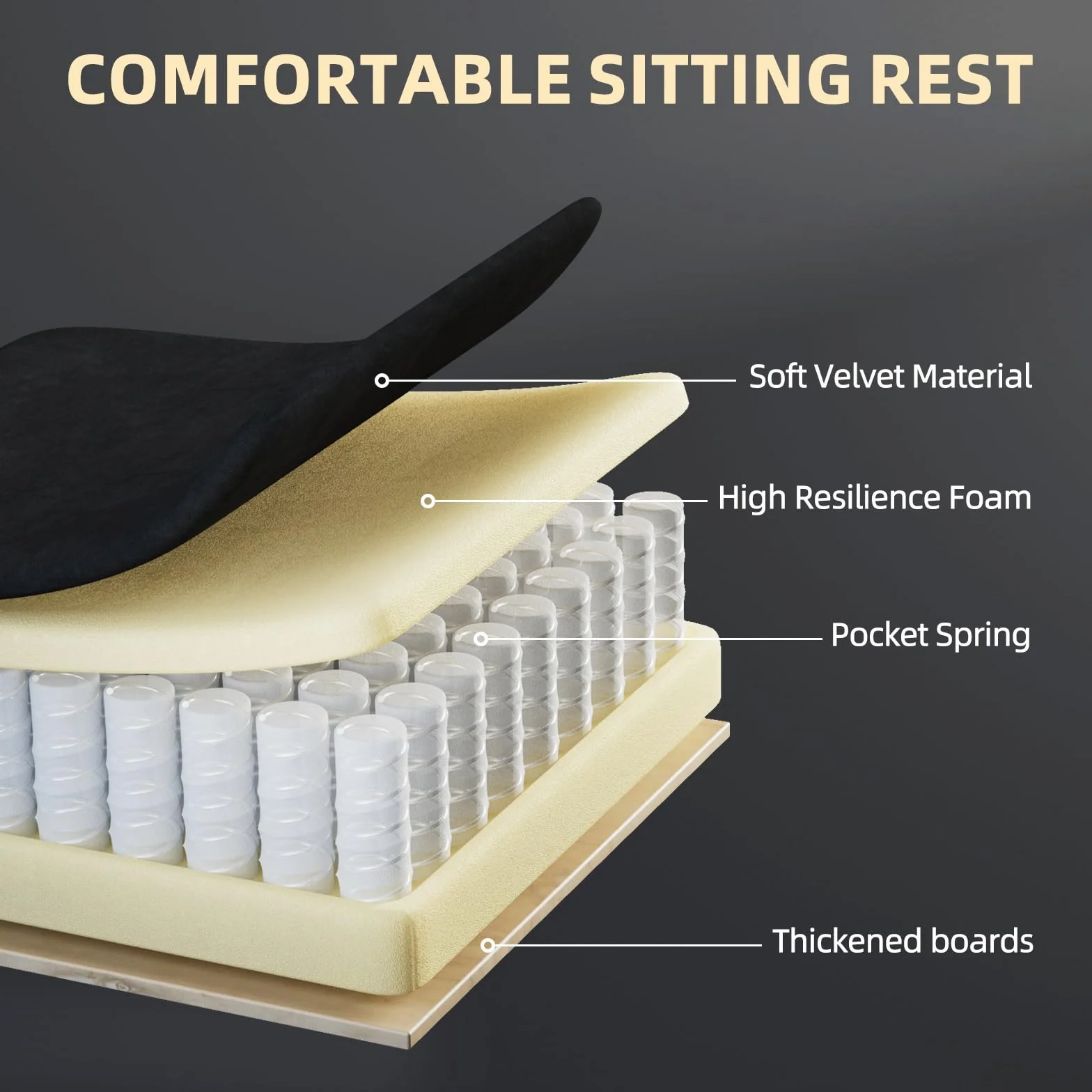 Ferghana Silla Gaming Ergonómica con Masajeador,Silla Gamer de Terciopelo con Soporte Lumbar de Masaje,Reposacabezas,Reposapiés,Silla de Oficina,Silla Ergonómica de PC,Rotación de 360°,Negro