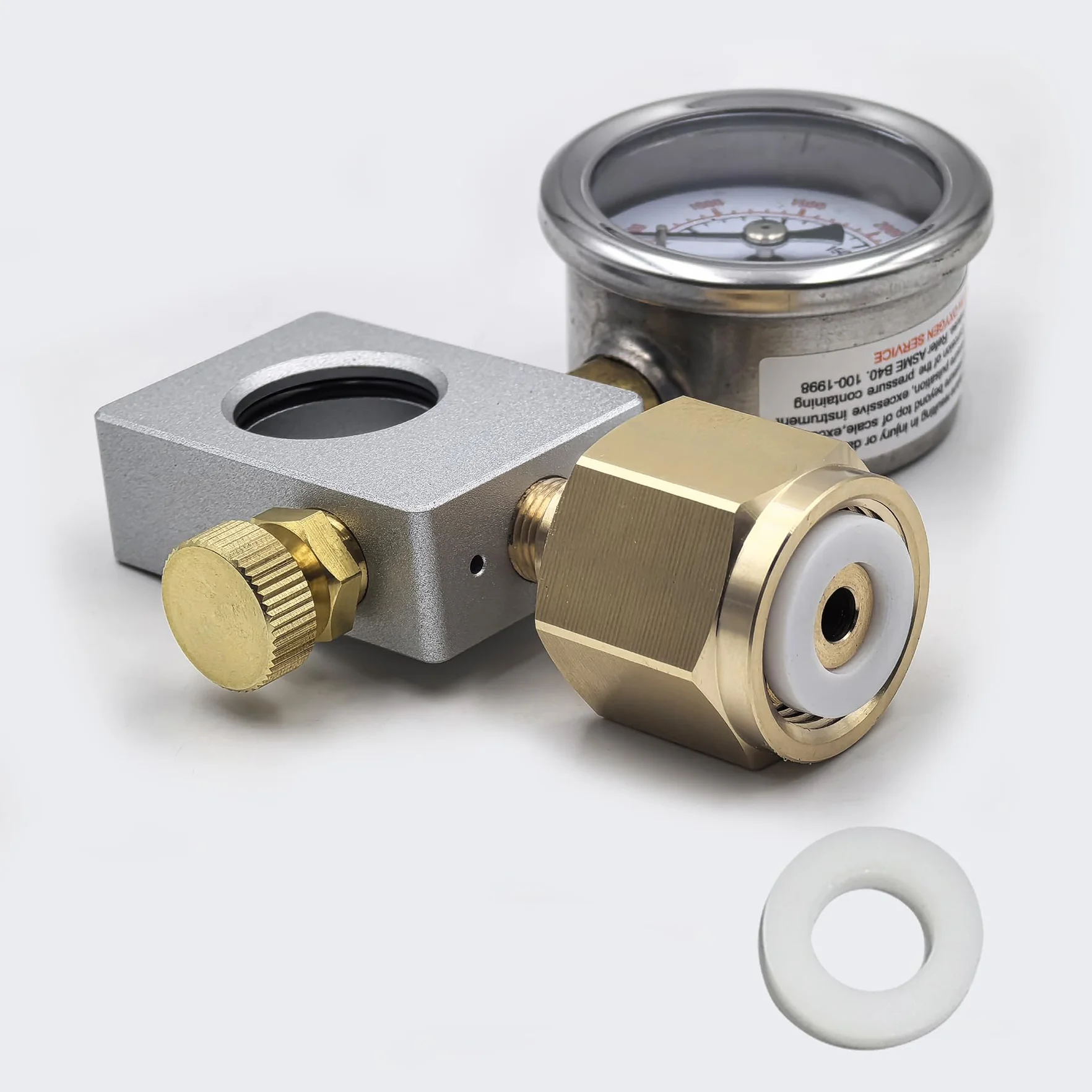 DRYHTEN Estación de recarga de dióxido de carbono adaptador calibre Sodastream DUO Terra Art Gaia Pink cilindro Quick Connect