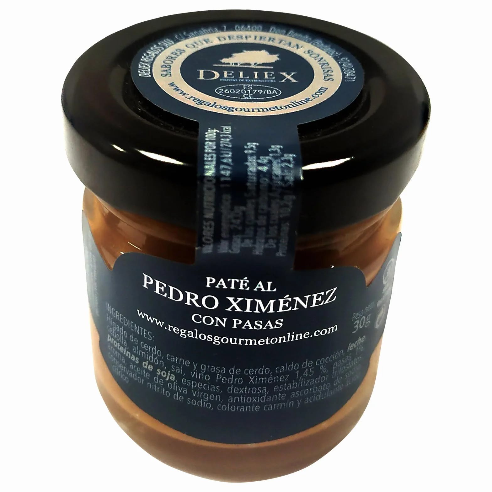Deliex 12 Patés y Cremas Pequeñas Sabores Variados Miniaturas Gourmet 30 gr Cristal para Invitados Eventos
