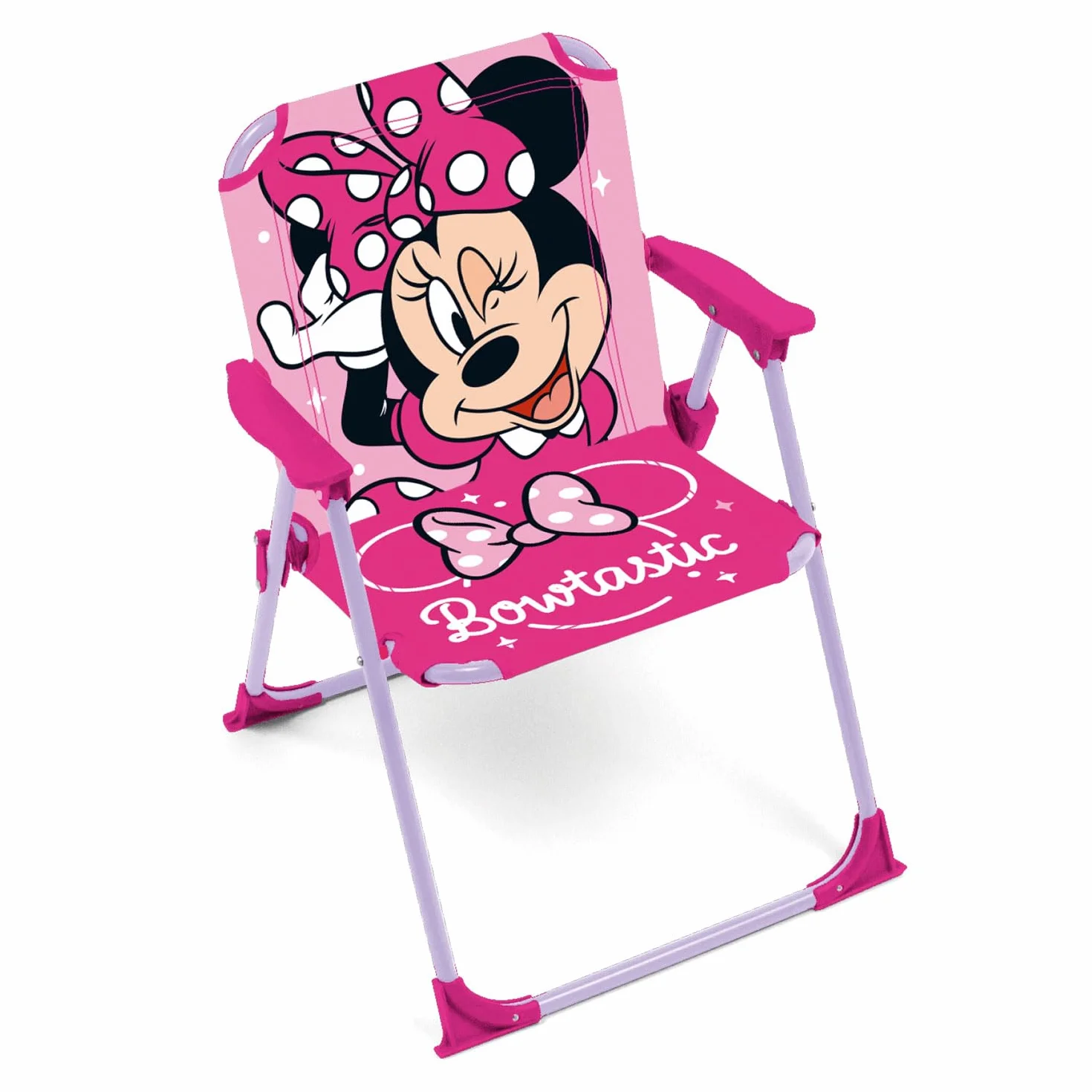ARDITEX Silla Plegable Minnie Mouse Disney 38x32x53cm dla dzieci