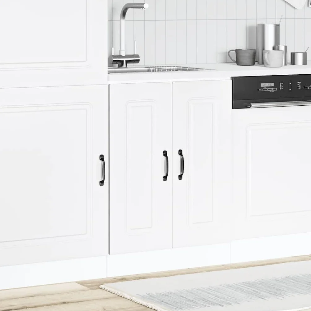 Refined Mueble bajo para Fregadero Kalmar Blanco 60x46x81,5 cm